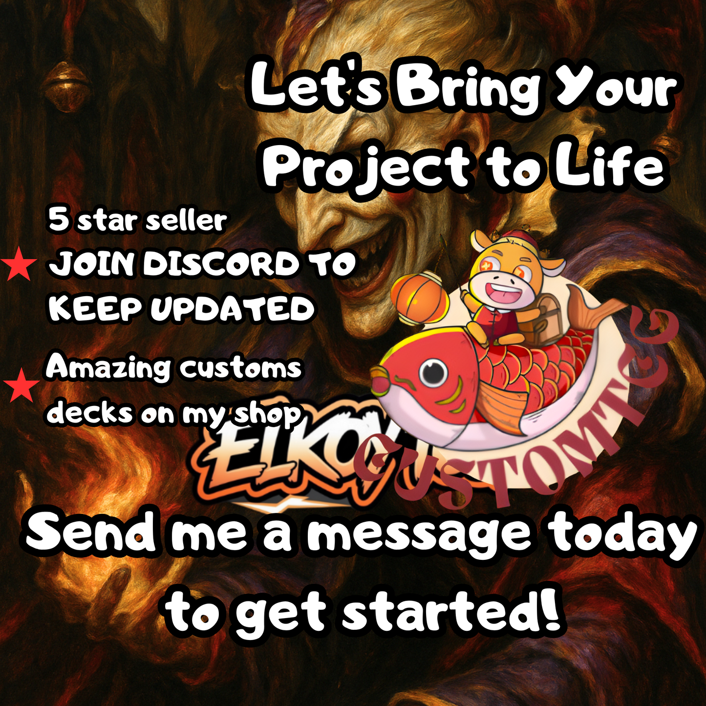 Kefka, Court Mage — Custom Deck