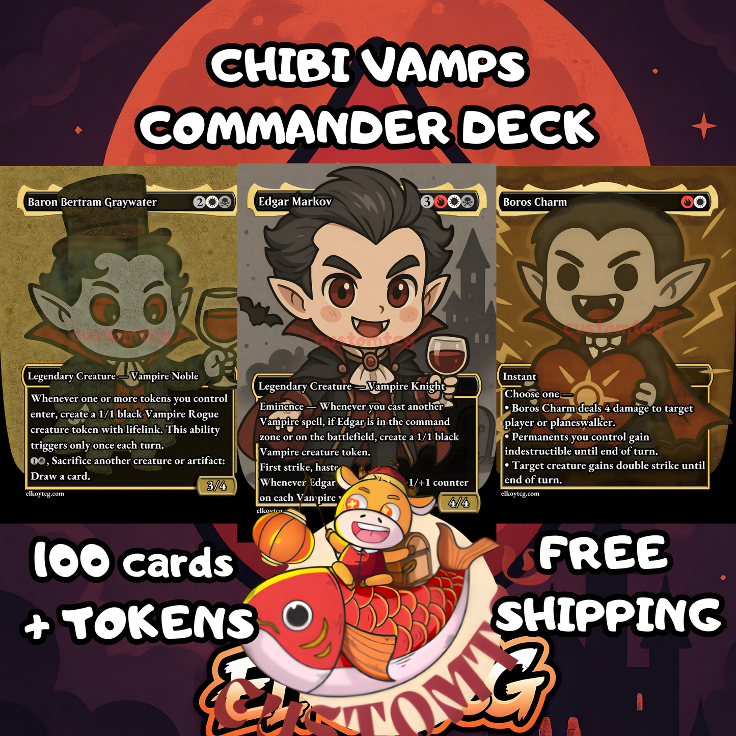 Chibi Vampires Commander Deck