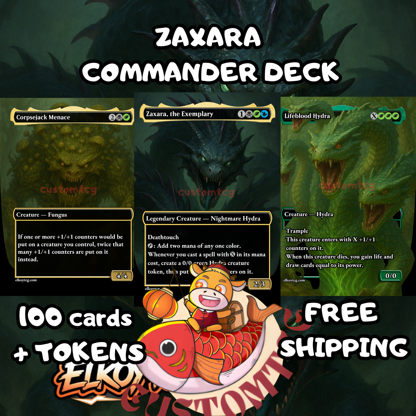 Zaxara, the Exemplary Custom Deck