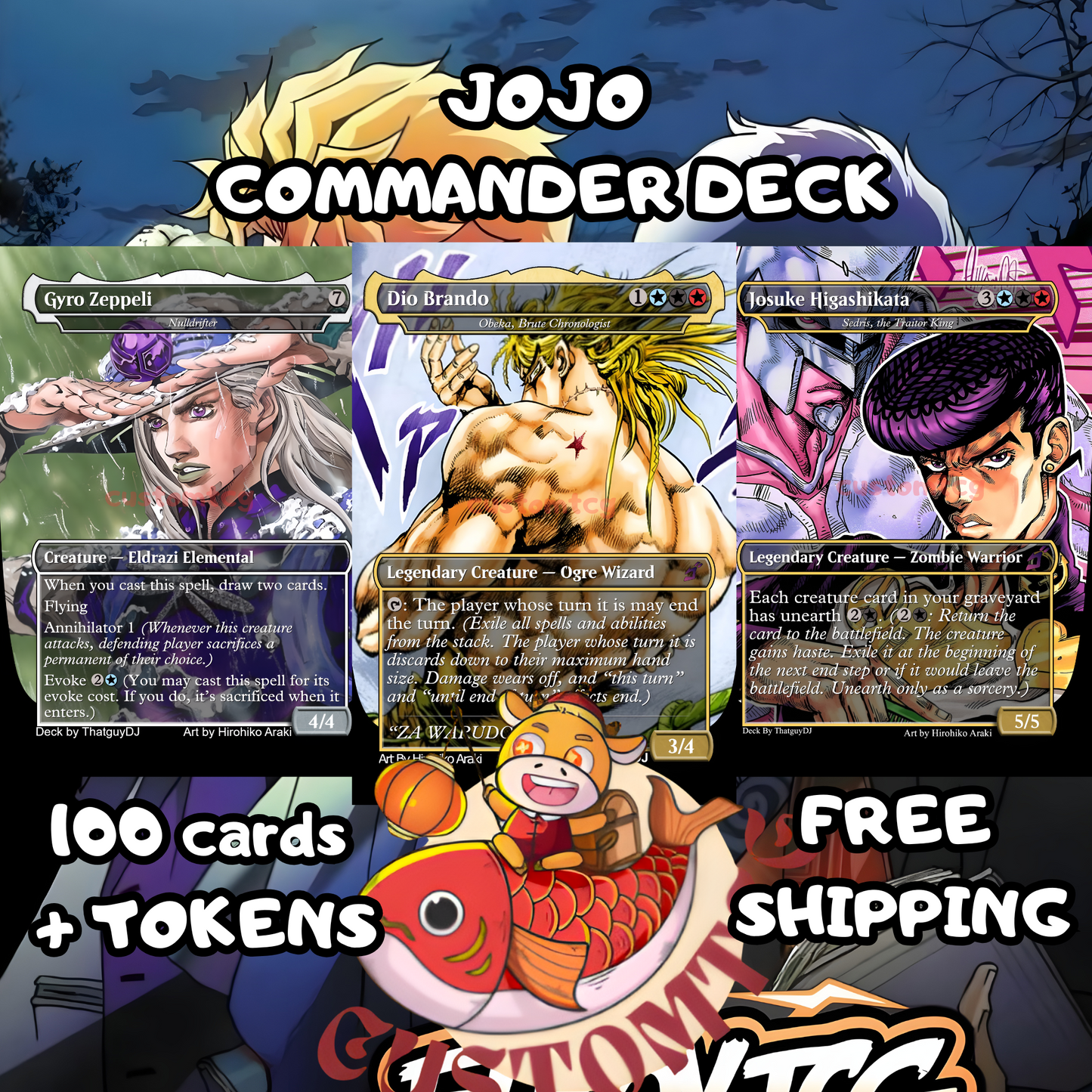 JoJo’s Bizarre Commander Deck