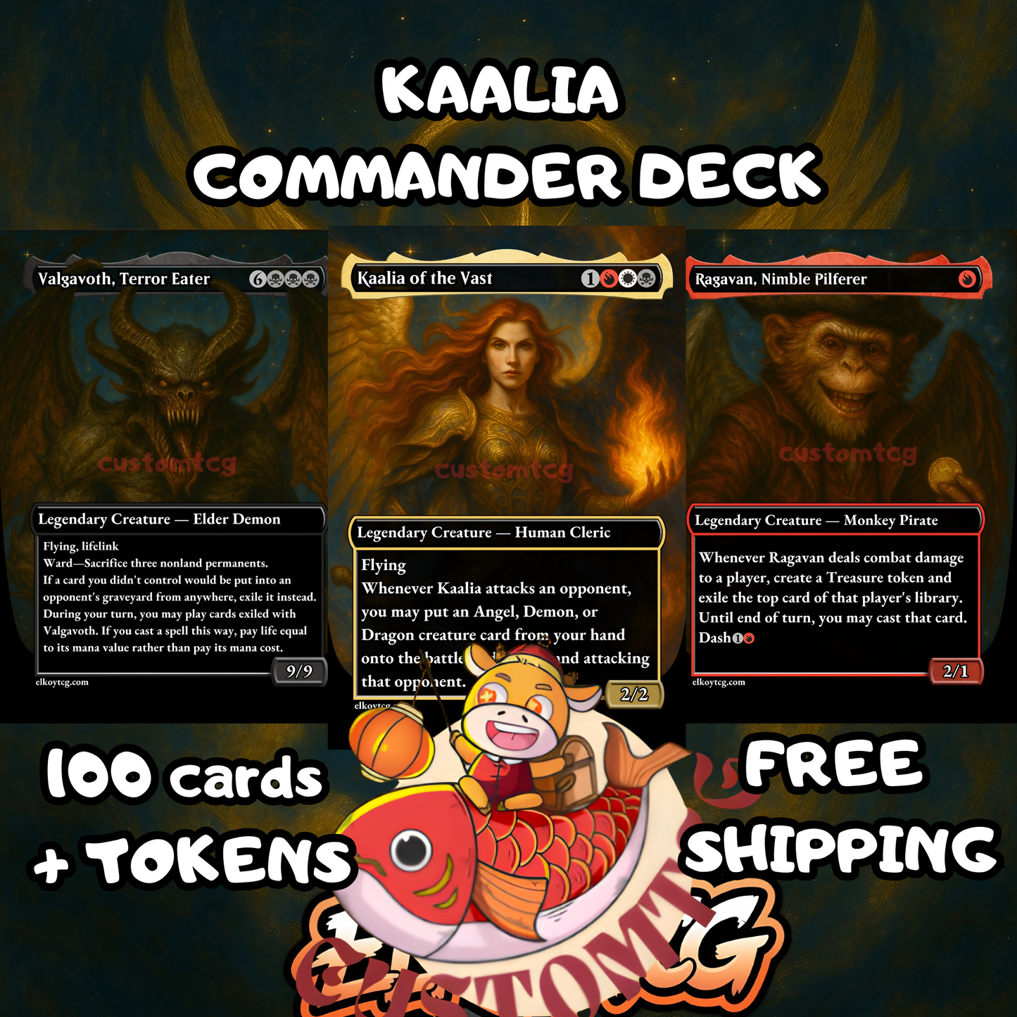 Kaalia V2.0 – Custom Deck