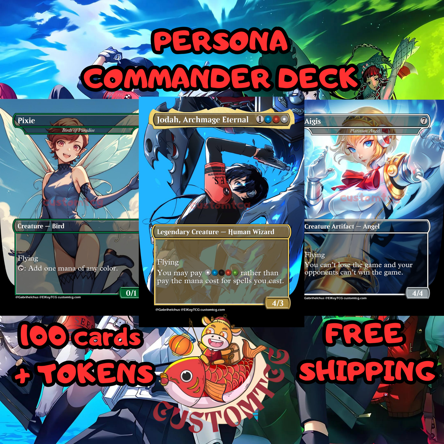 PERSONA Commander Deck