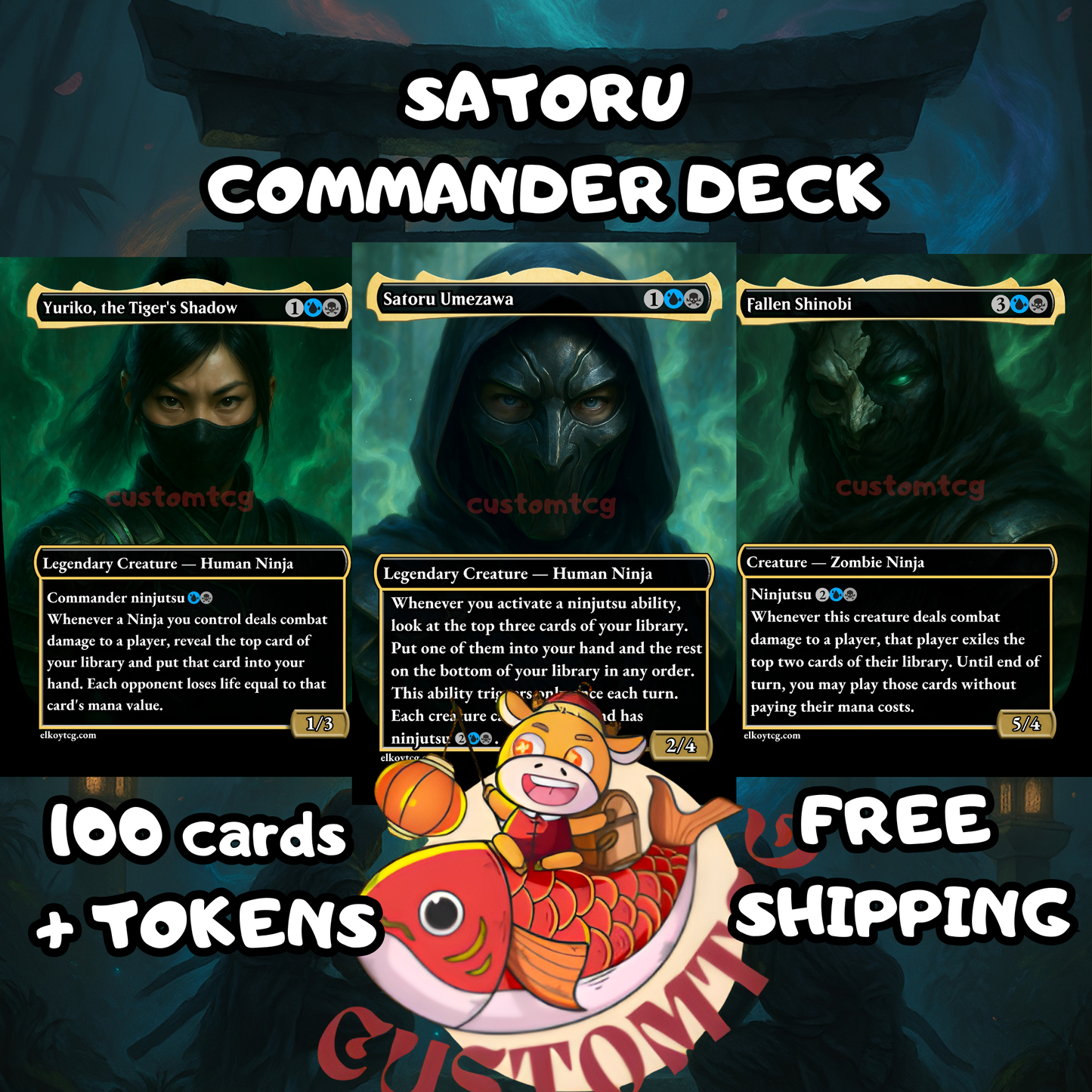Satoru Umezawa Custom Deck