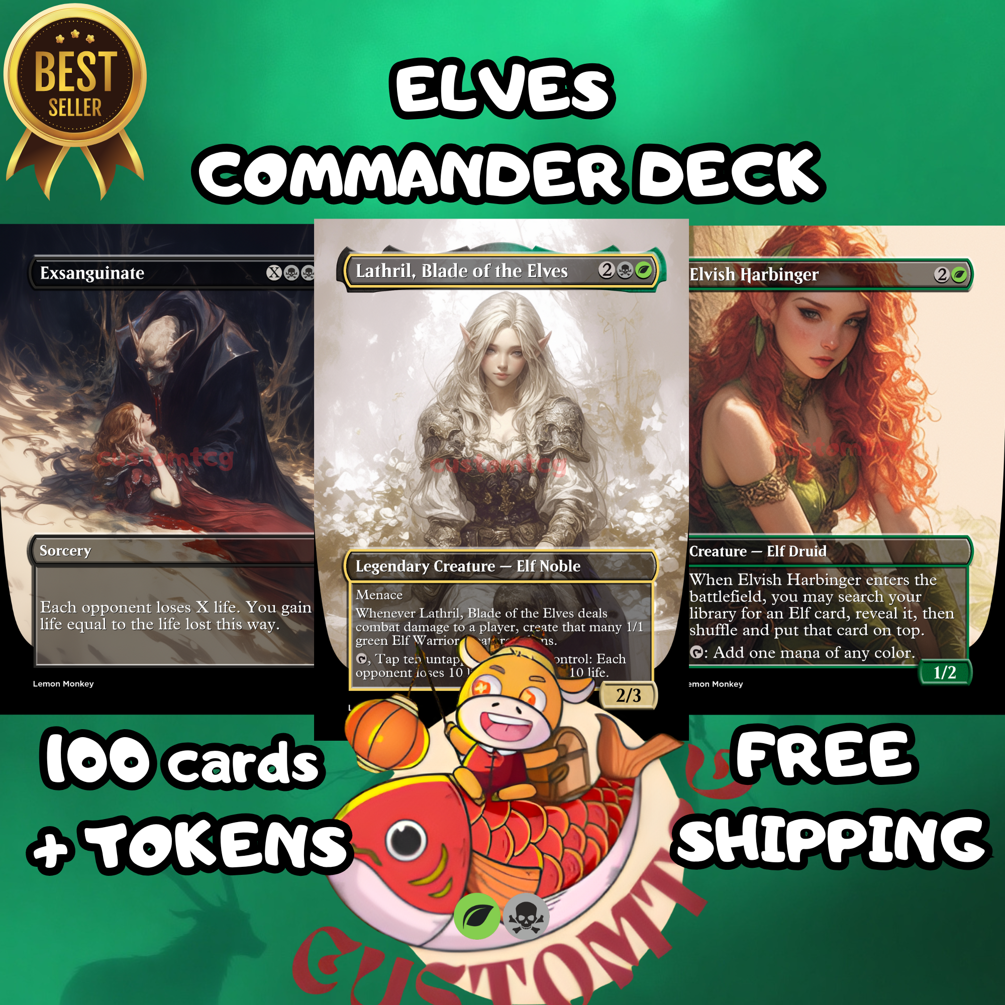 アトリエ・キルト・Mカート Lathril V1.0 Custom Deck – ElkoyTCG