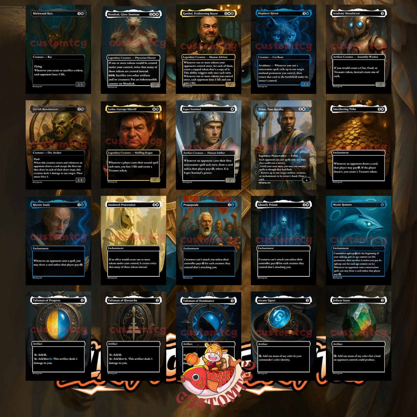 Tivit, Seller Of Secrets Custom Deck