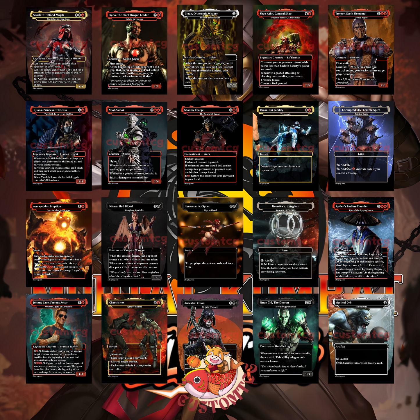 Mortal Kombat – Custom Deck