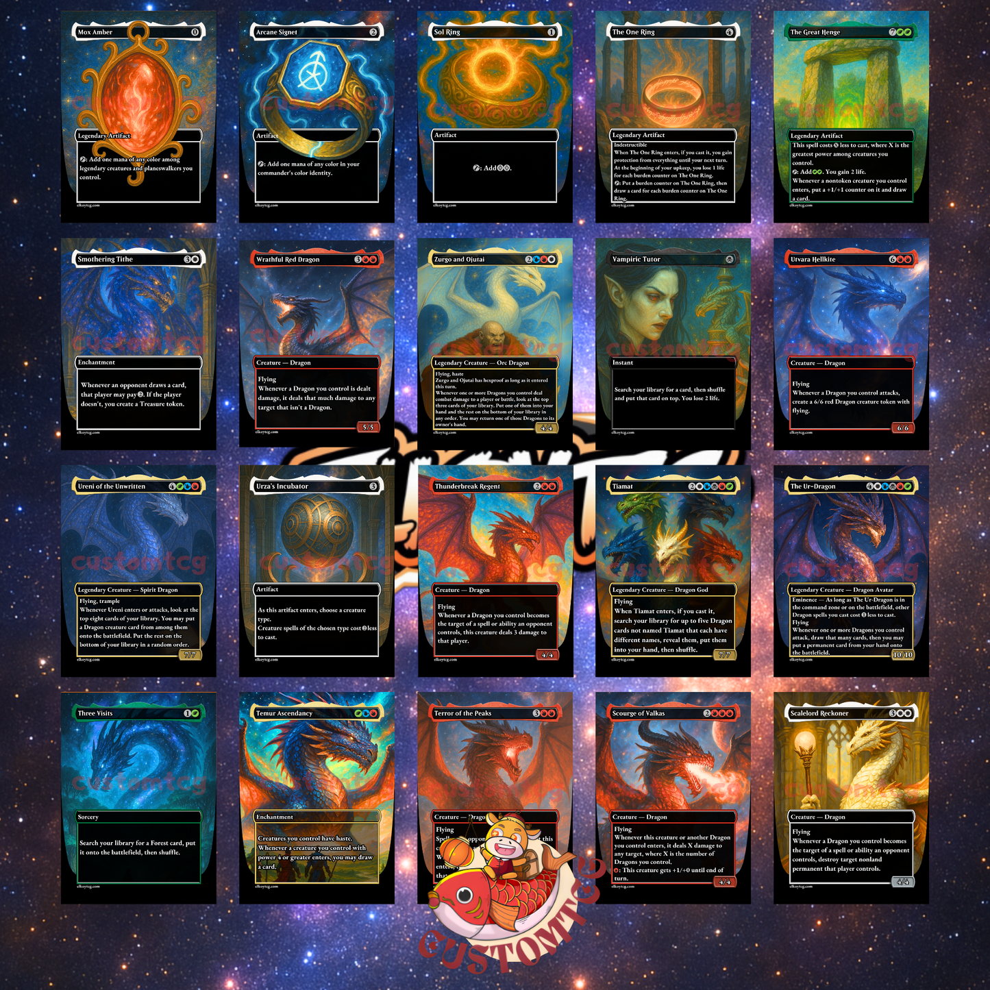 Cosmic Dragons Deck