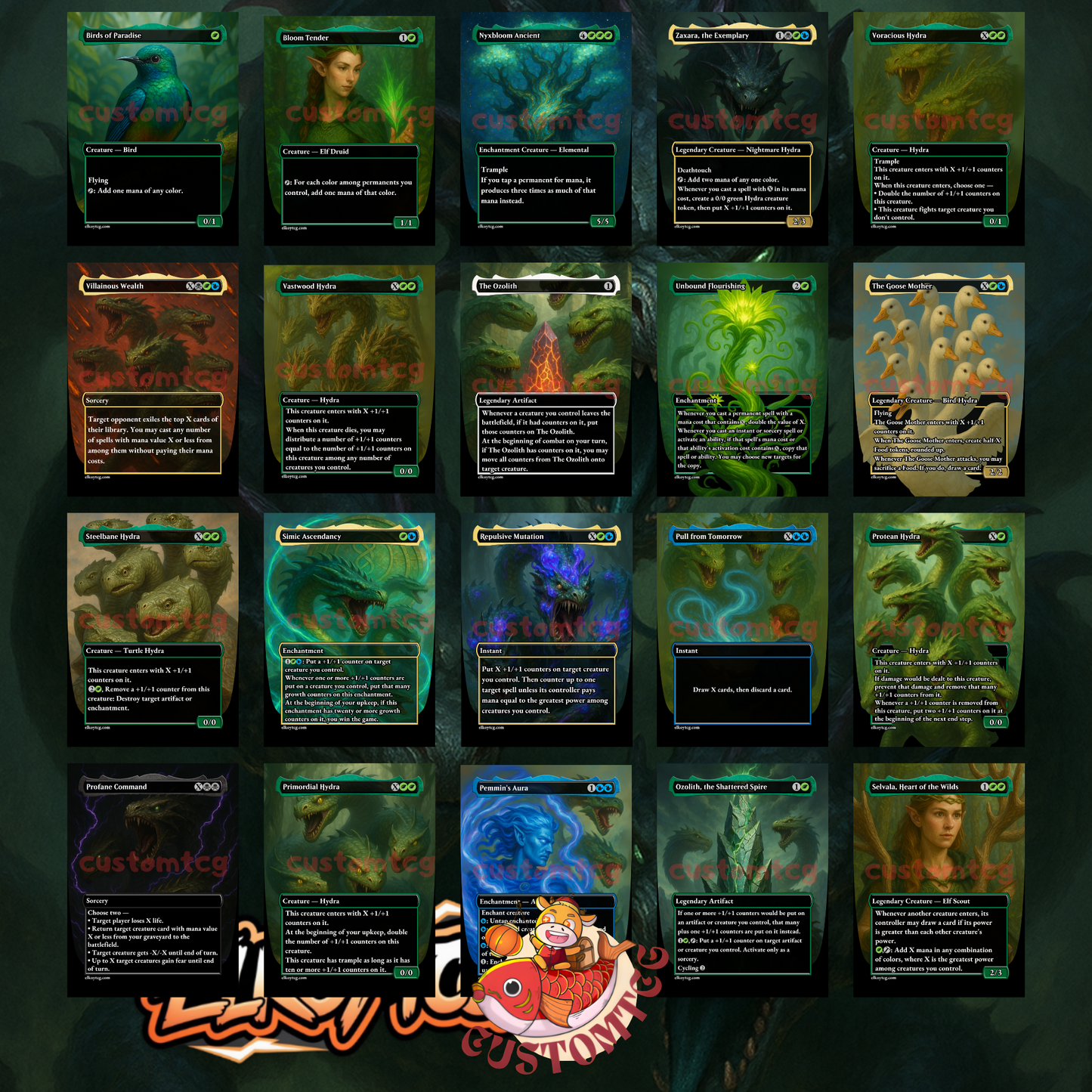 Zaxara, the Exemplary Custom Deck