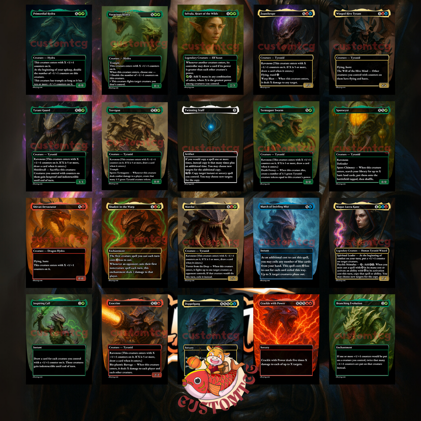 Magus Lucea Kane Custom Deck