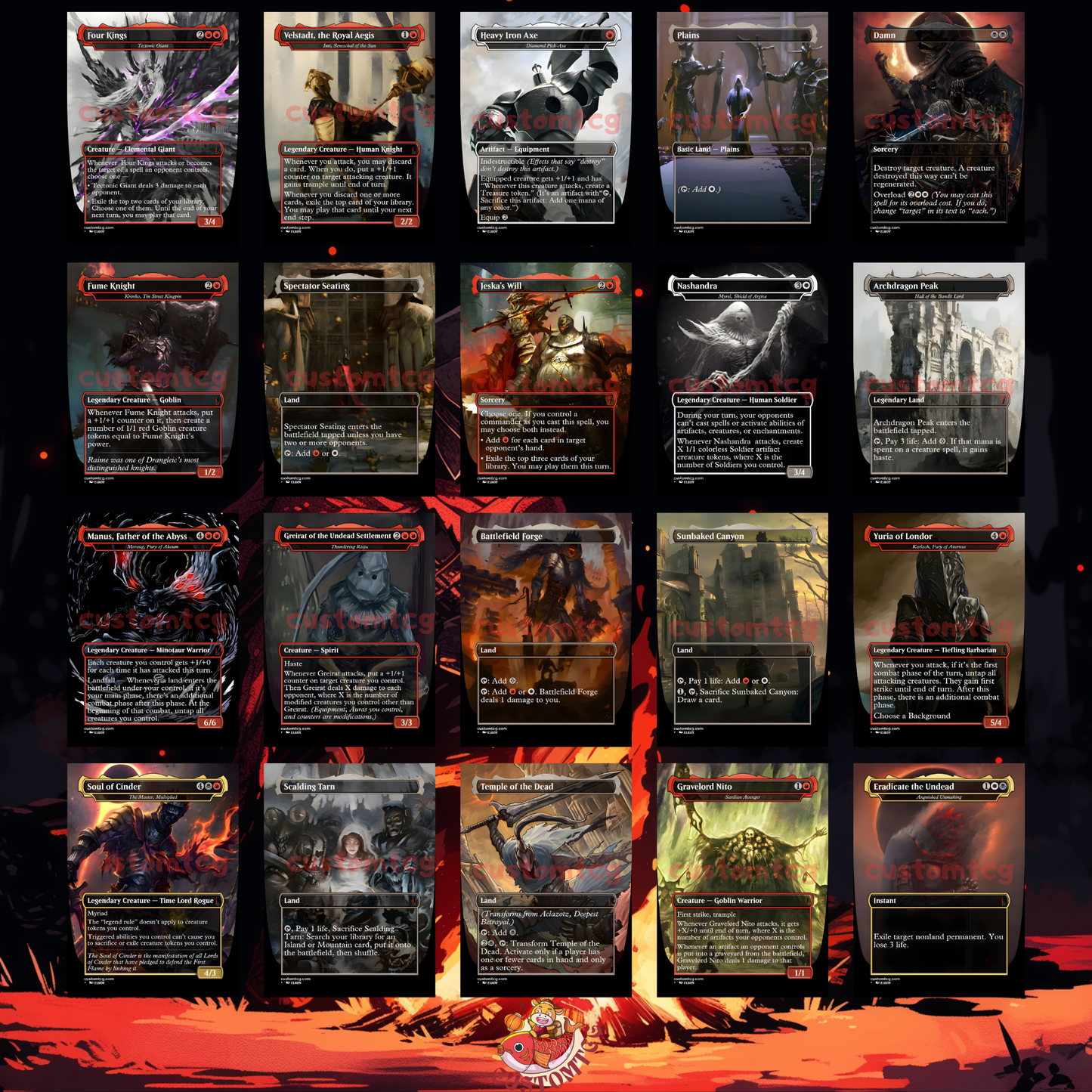 Dark Souls Commander Deck