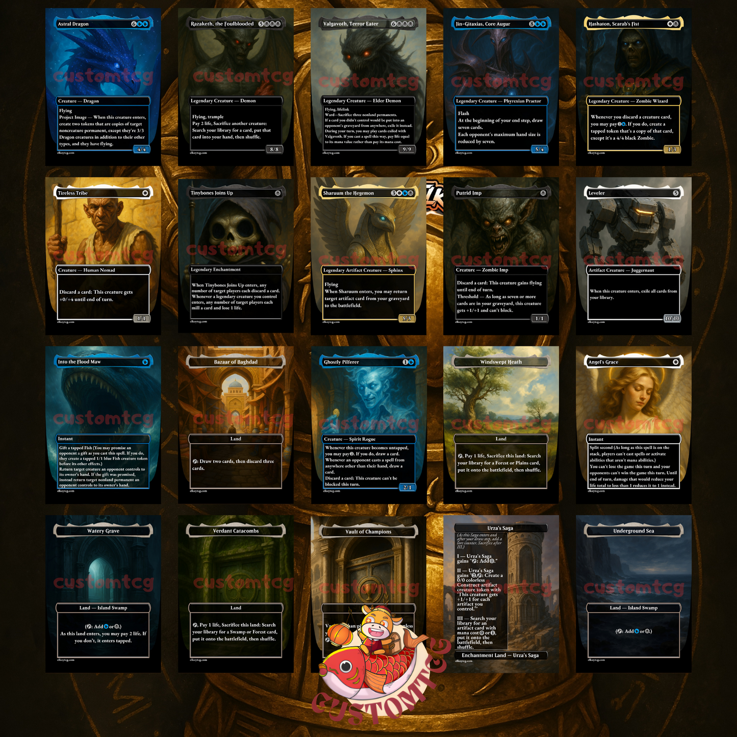 Hashaton Custom Deck