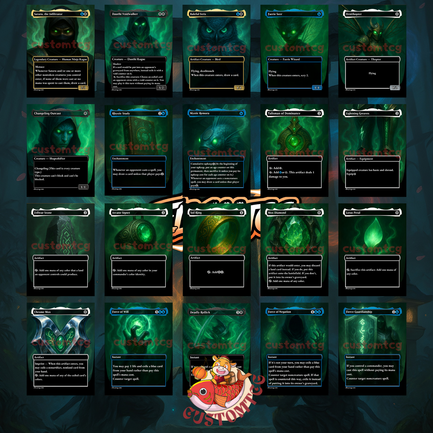 Satoru Umezawa Custom Deck