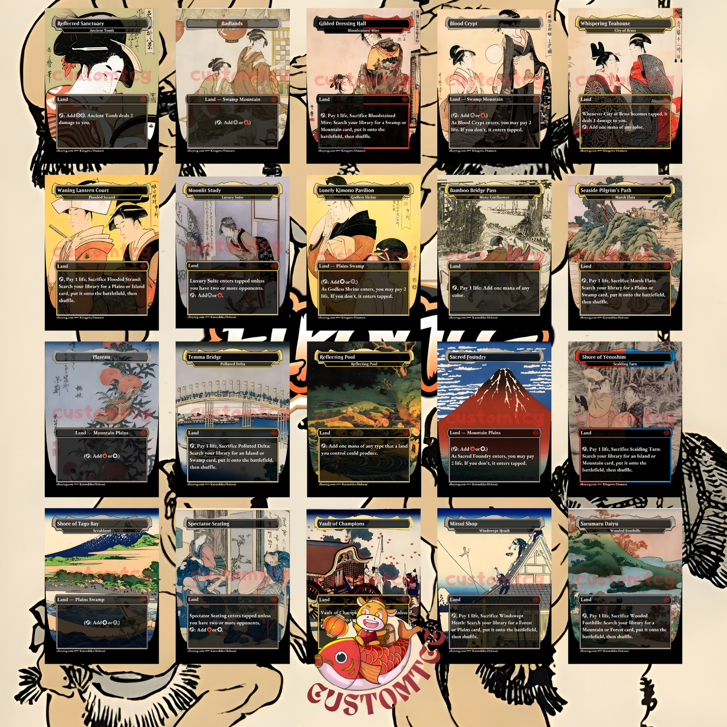 Geisha Court – Custom Deck