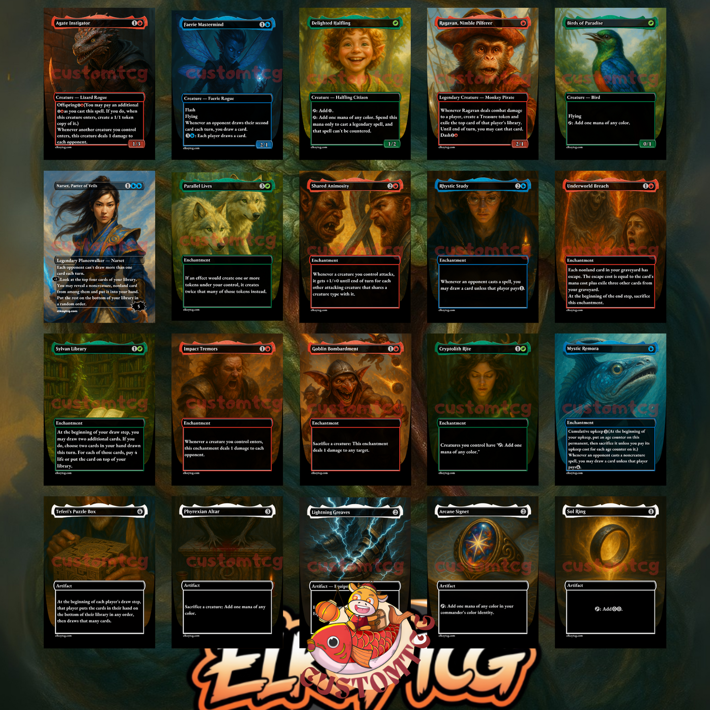Xyris, the Writhing Storm Custom Deck