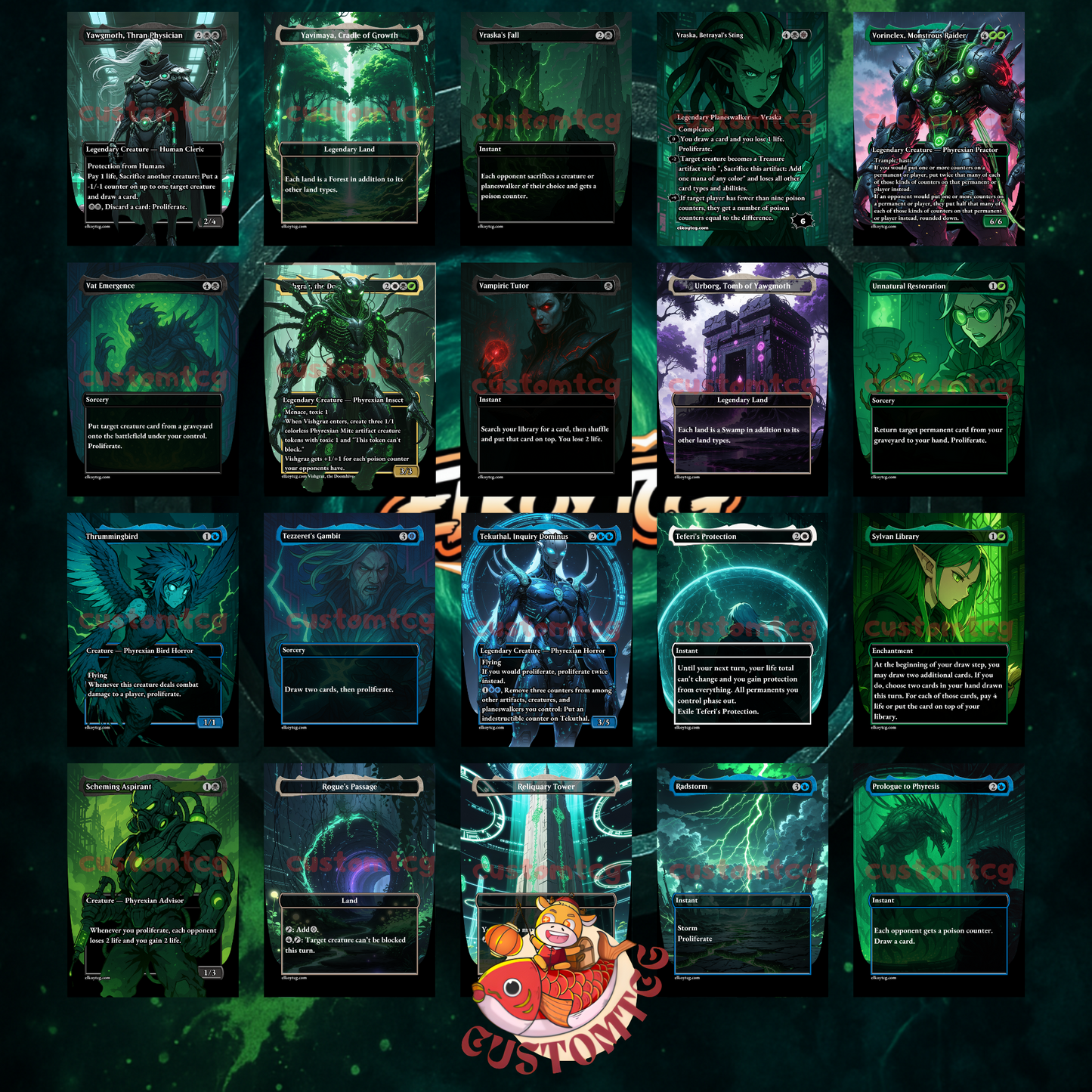Infect Commander Deck