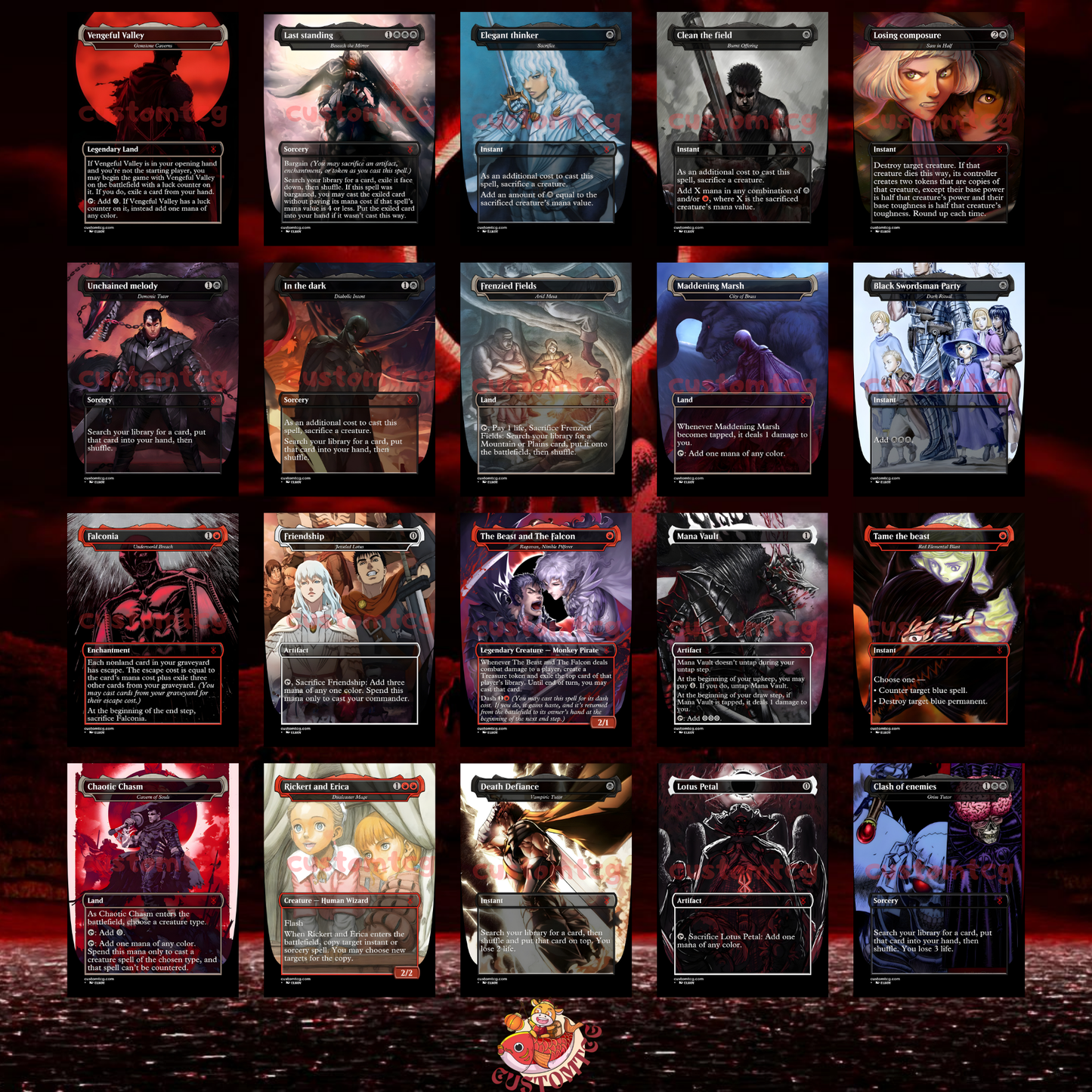 BERSERK V1 Commander Deck