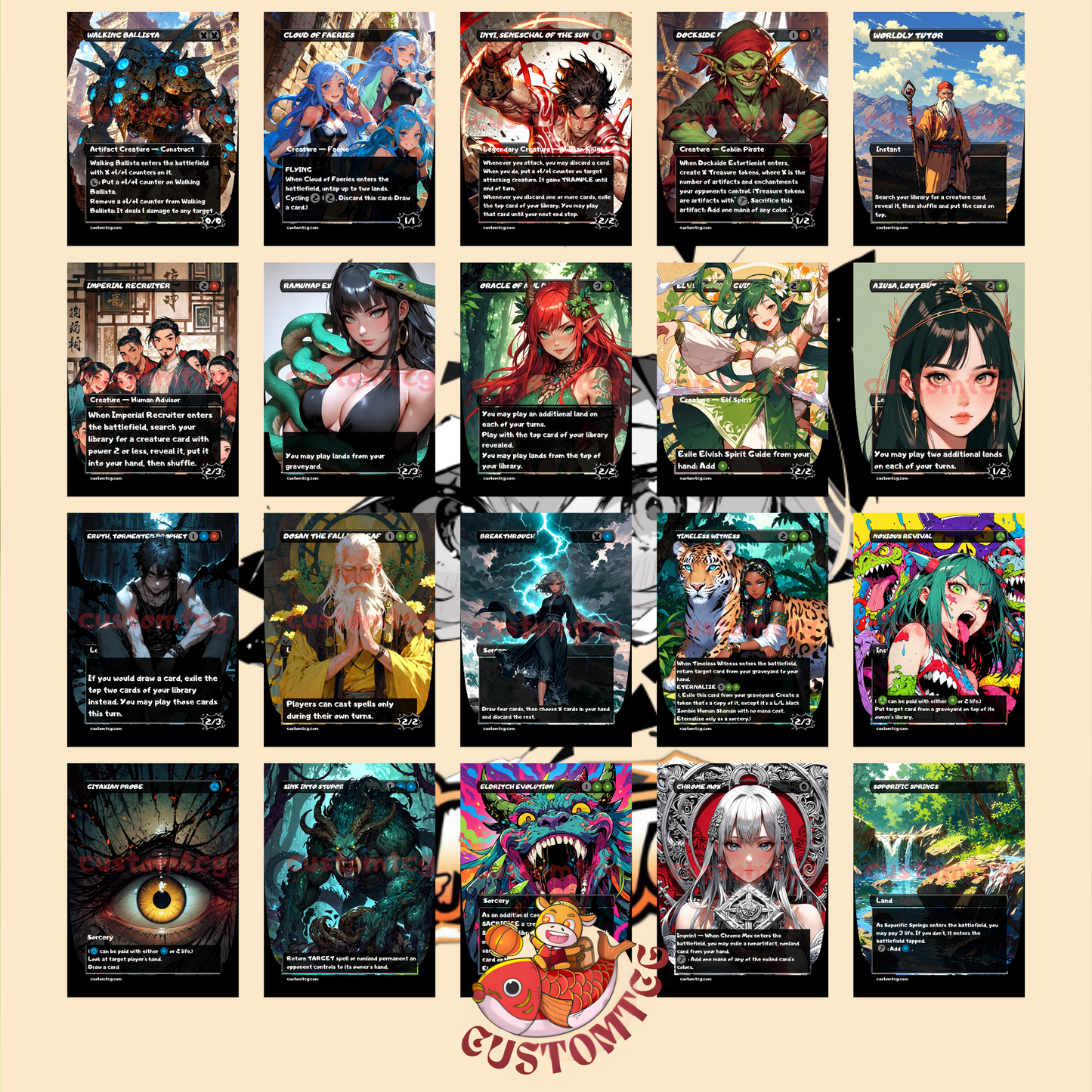 Flubs Framebreak Commander Deck