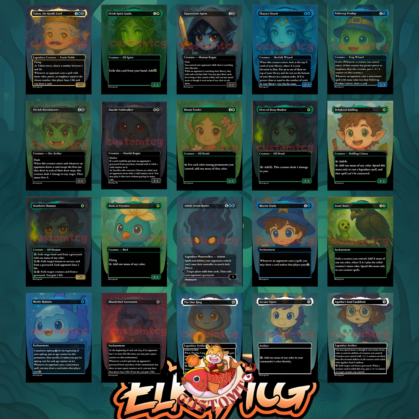 The Wise Mothman Custom Deck