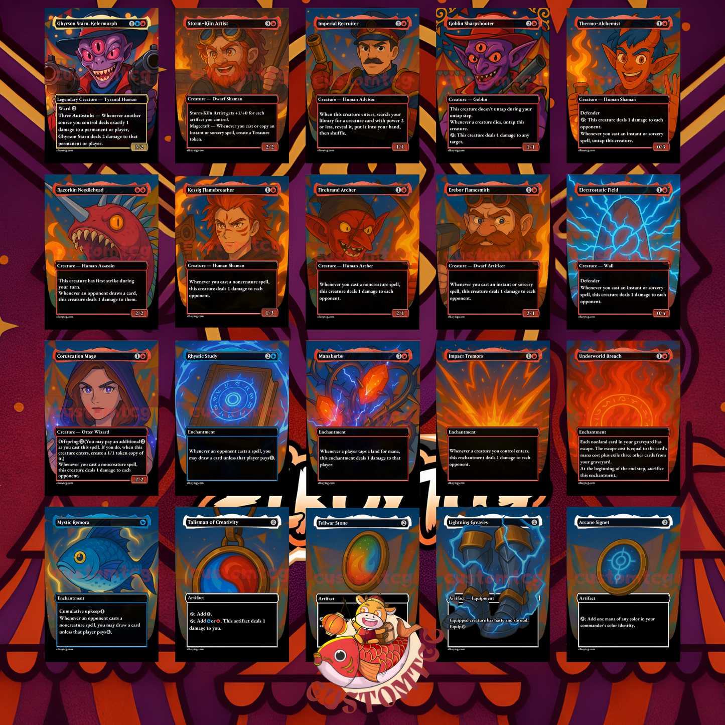 Ghyrson Starn Custom Deck