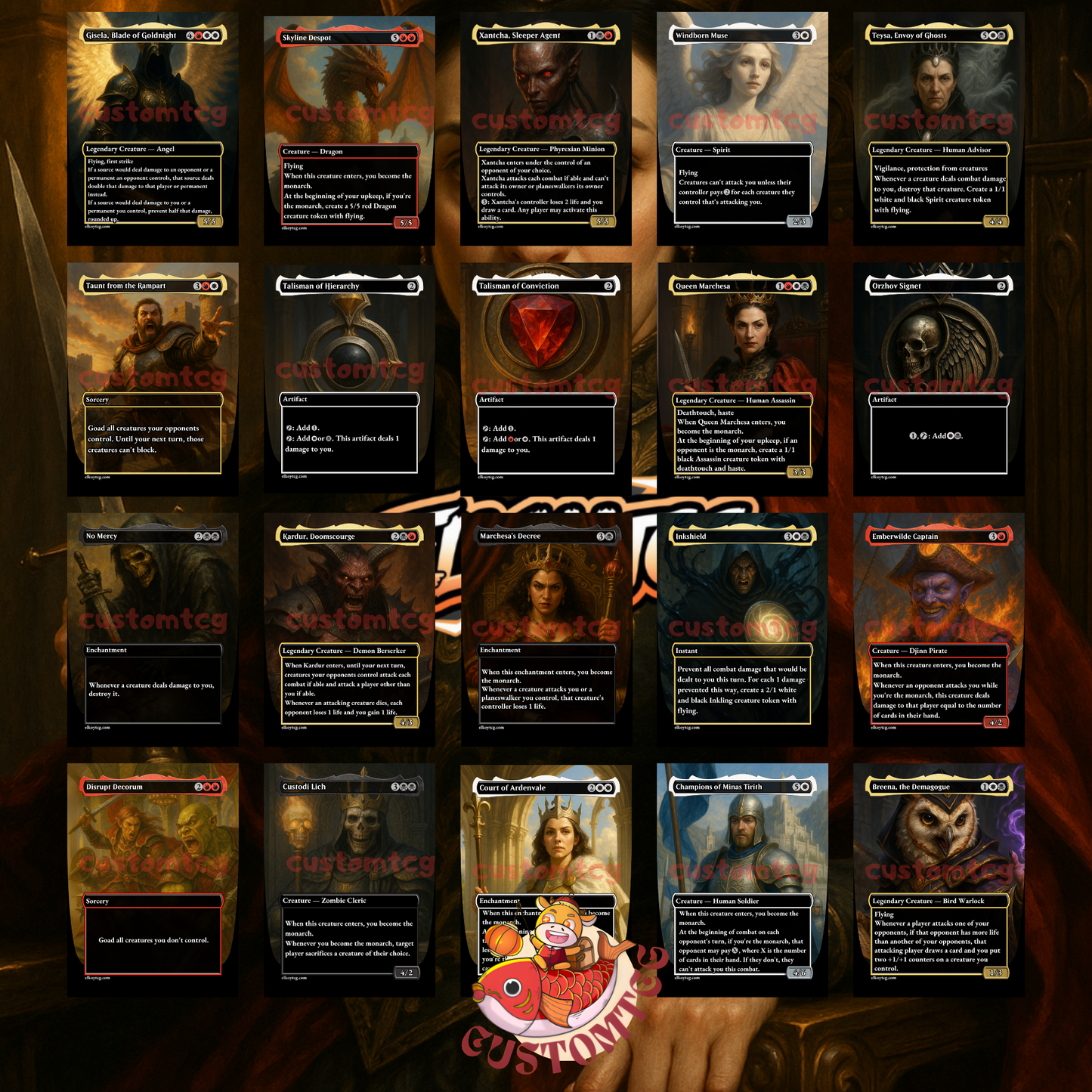 Queen Marchesa Custom Deck
