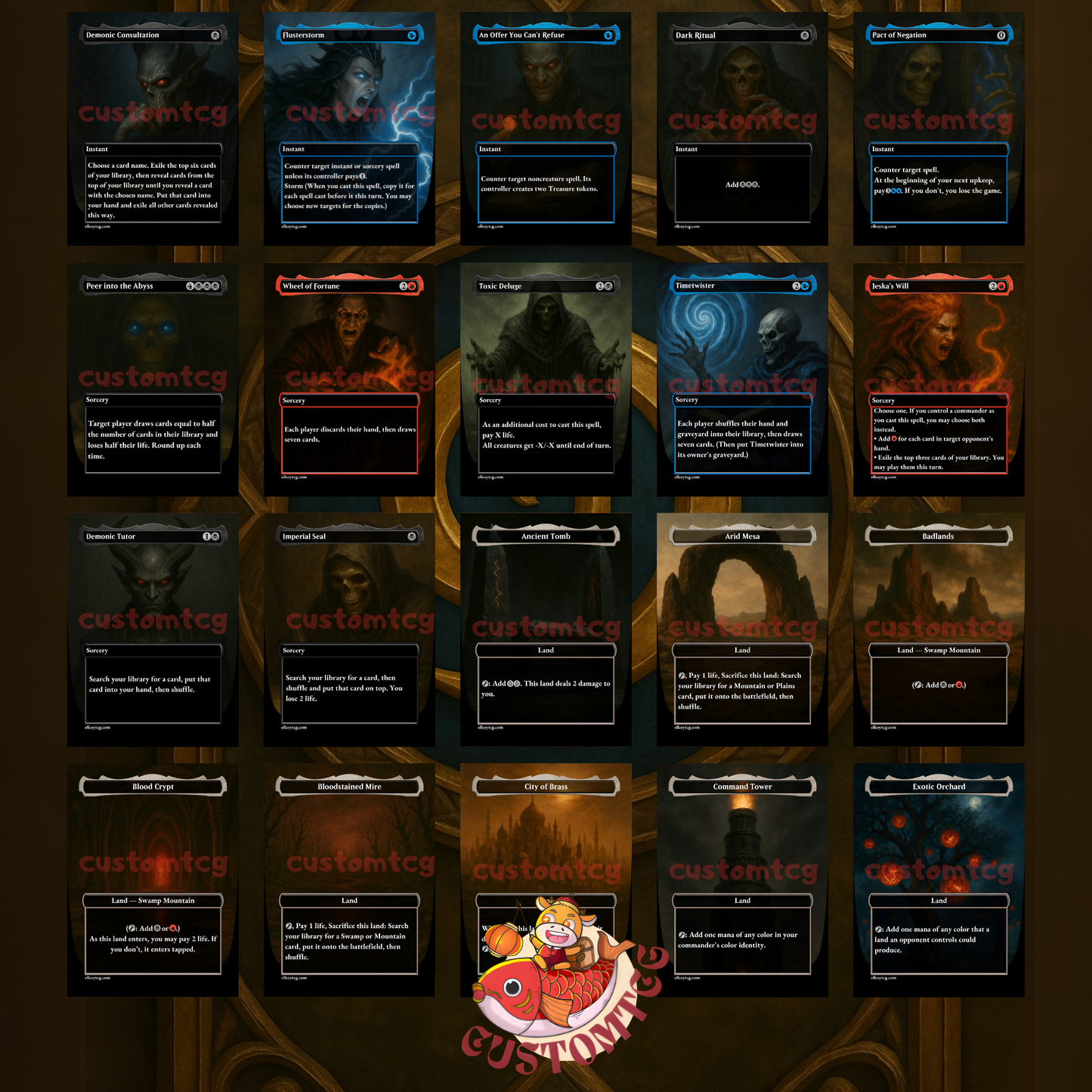 Nekusar Custom Deck