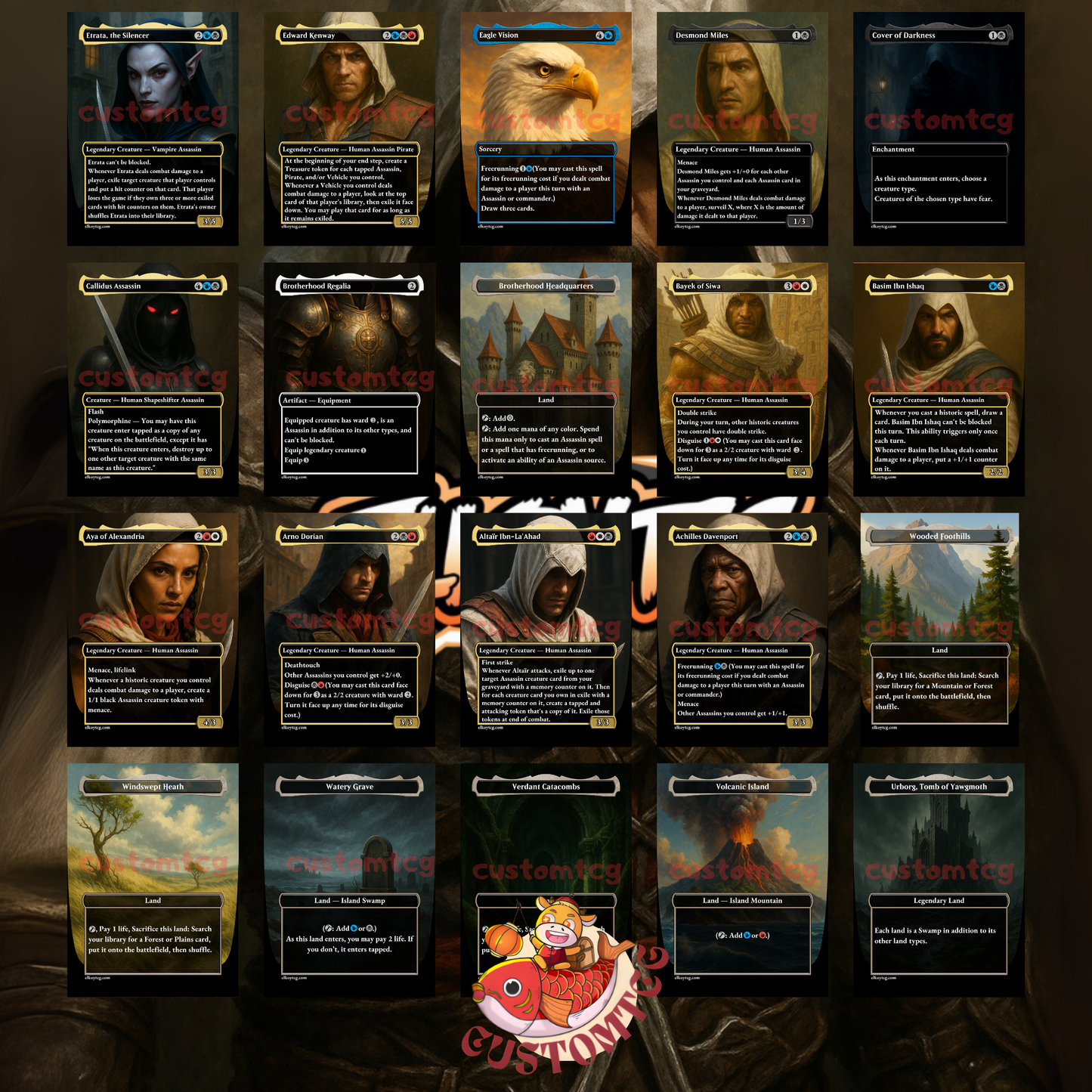 Ezio Auditore da Firenze Custom Deck