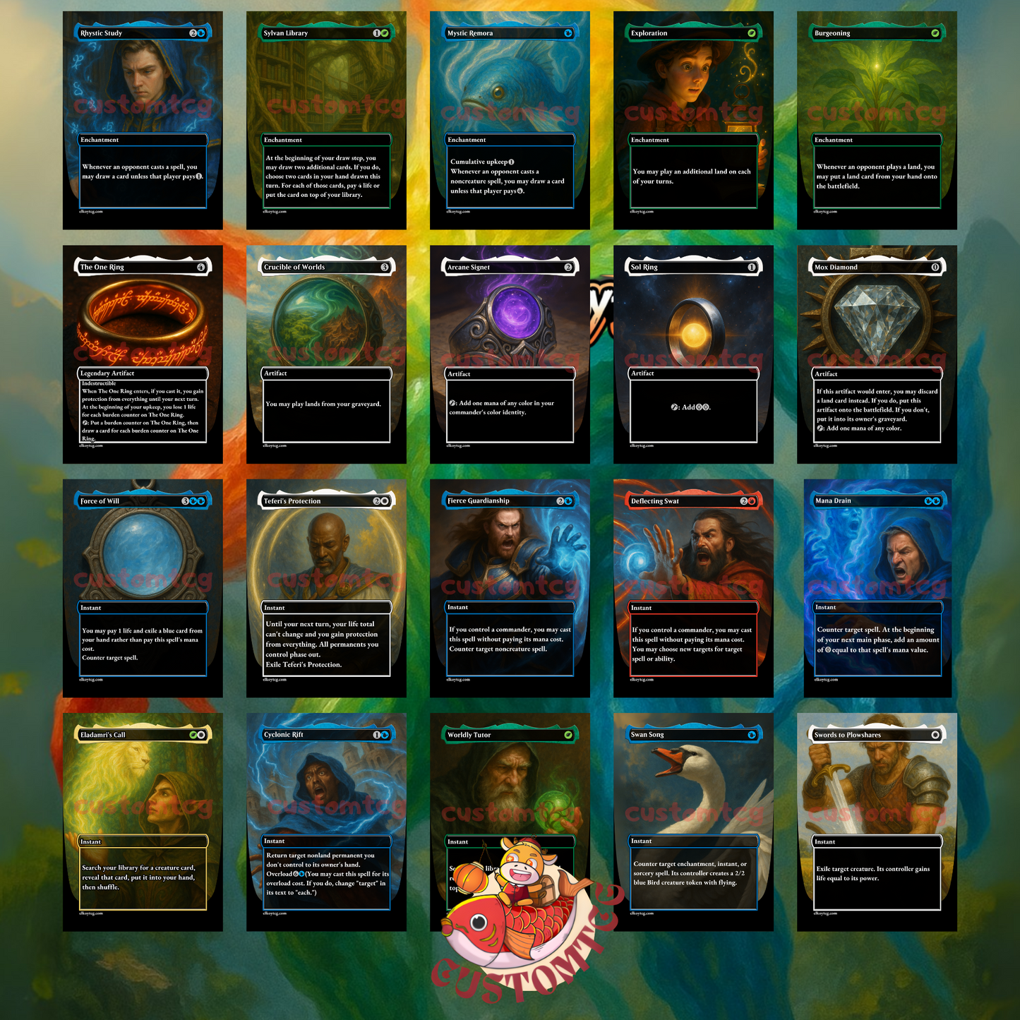Omnath, Locus of Creation Custom Deck