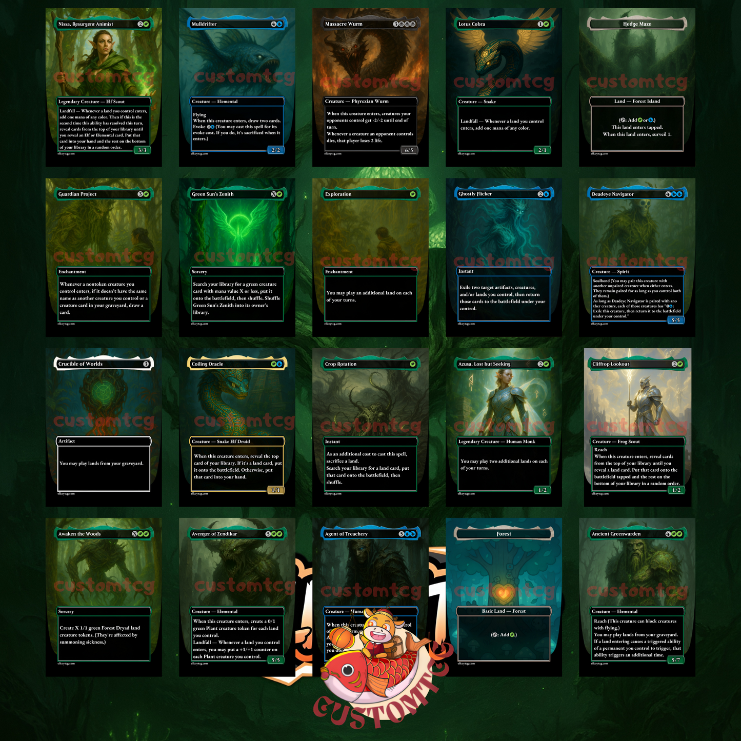 Yarok Custom Deck