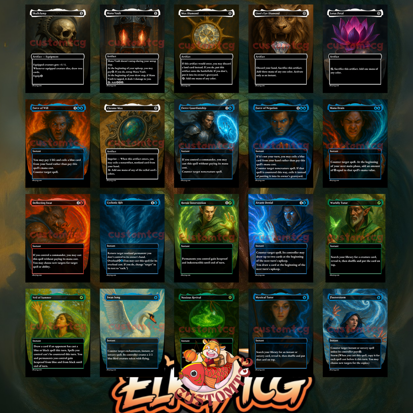 Xyris, the Writhing Storm Custom Deck