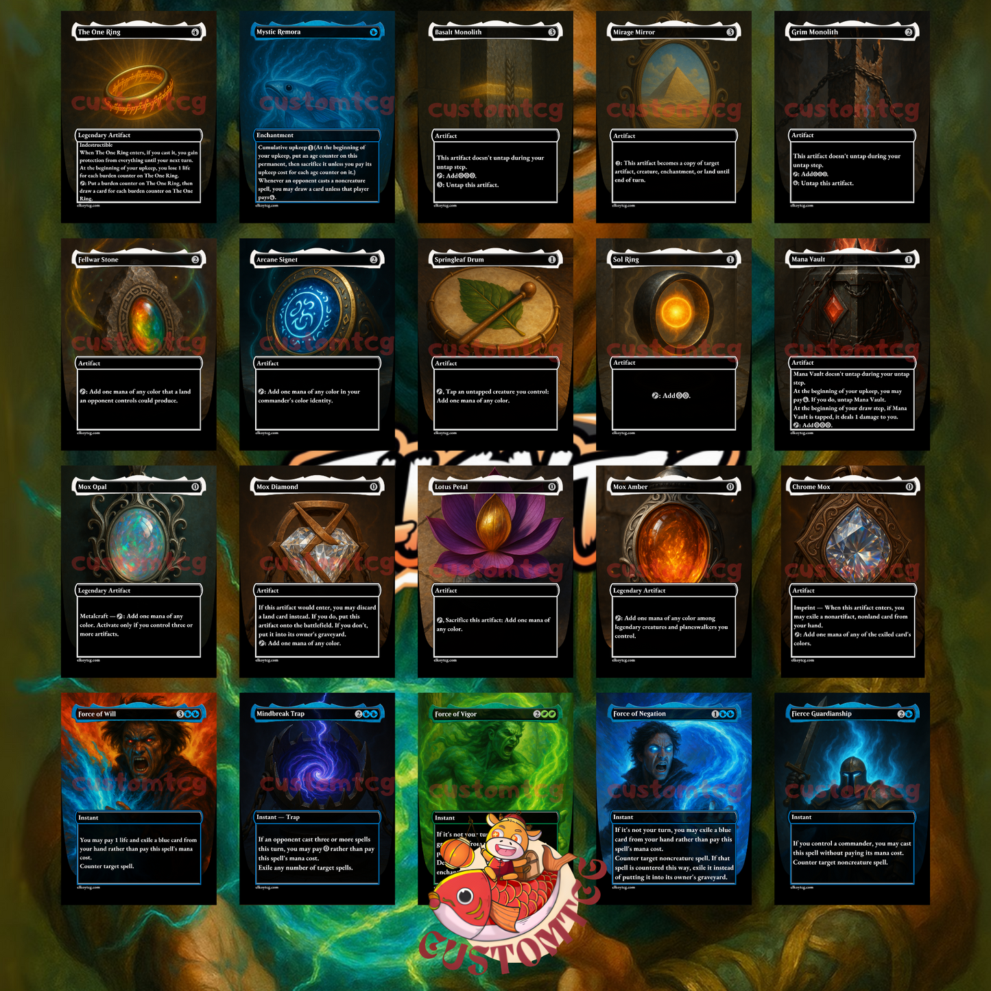 Kinnan, Bonder Prodigy Custom Deck