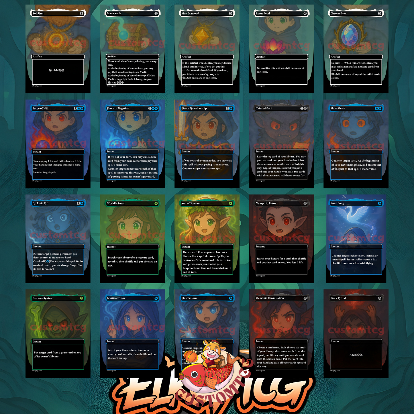 The Wise Mothman Custom Deck