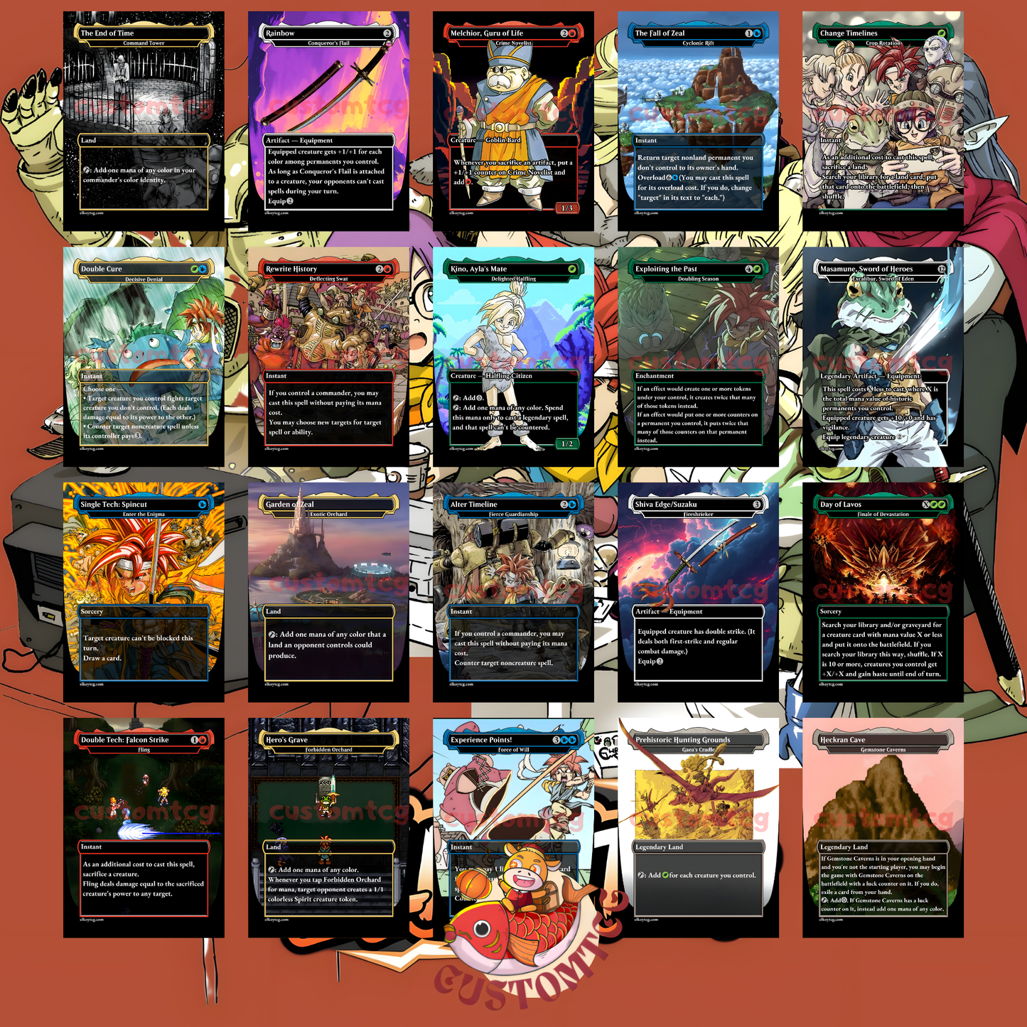 Chrono Trigger C0mmander Deck