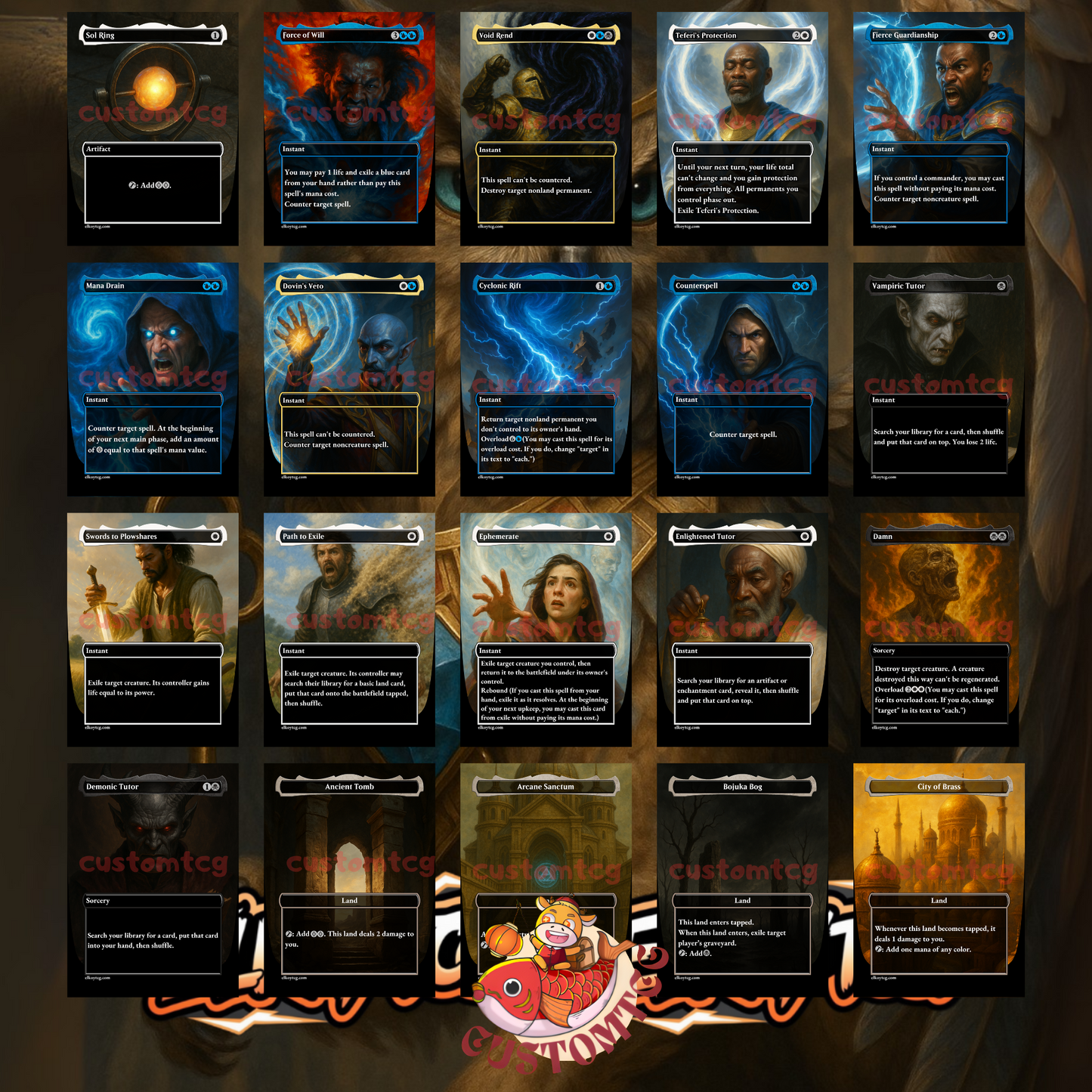 Tivit, Seller Of Secrets Custom Deck