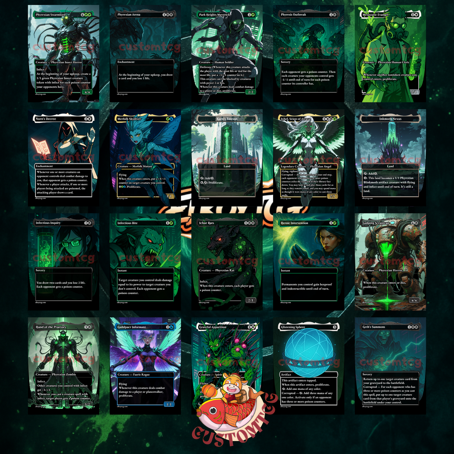 Infect Commander Deck