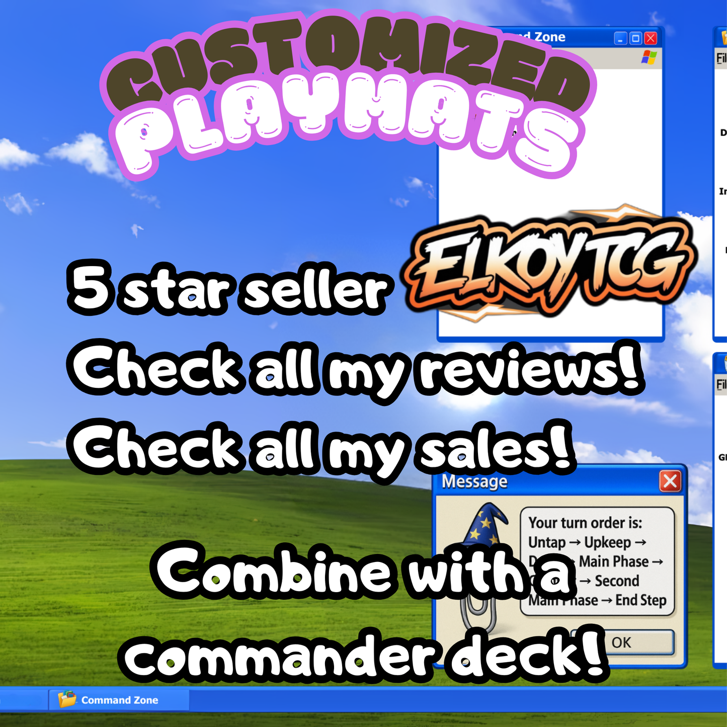 Windows XP Playmat Drop 1.2