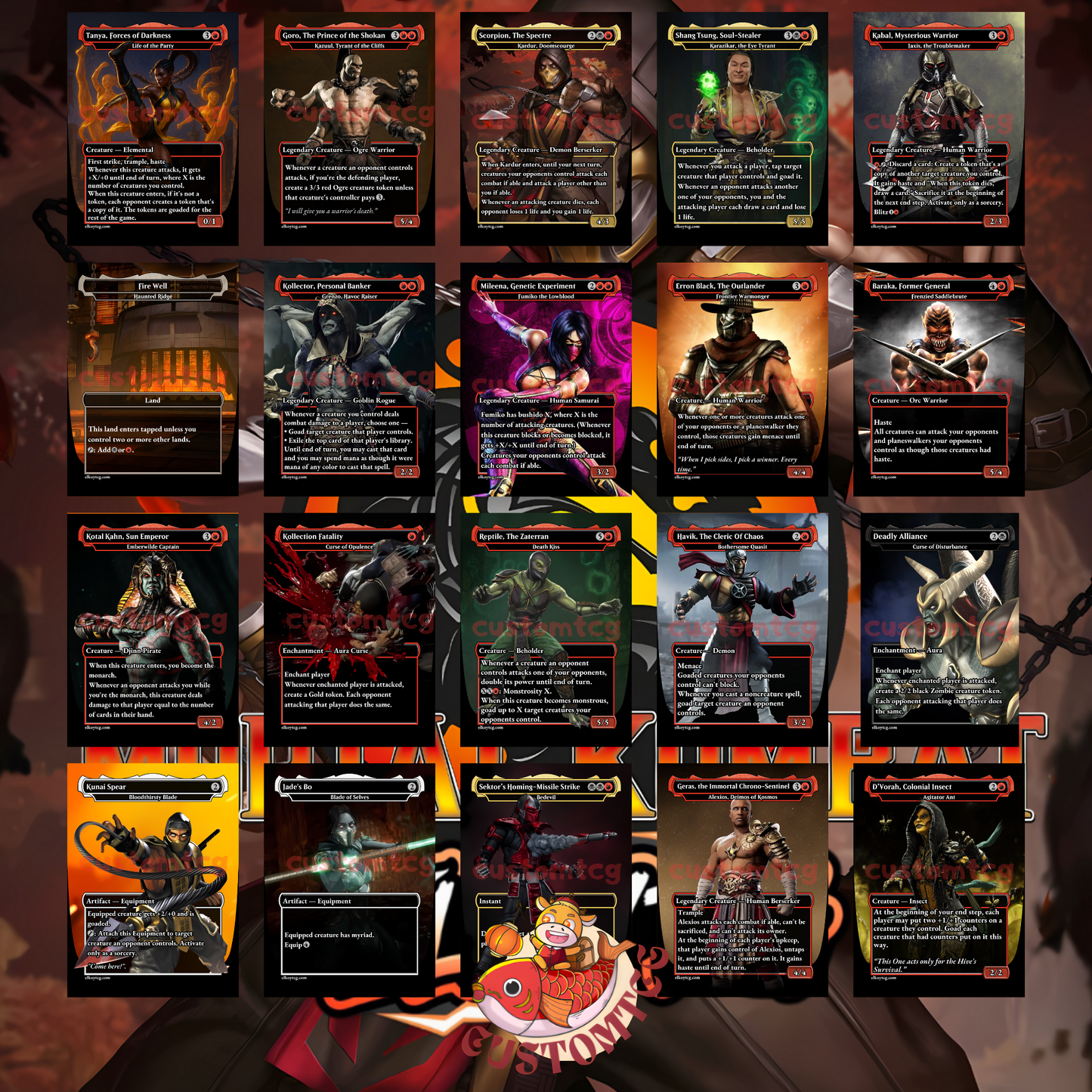 Mortal Kombat – Custom Deck