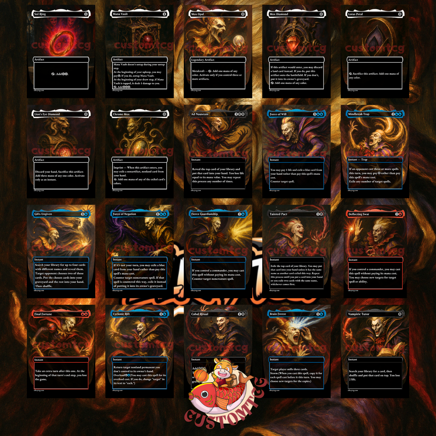 Kefka, Court Mage — Custom Deck