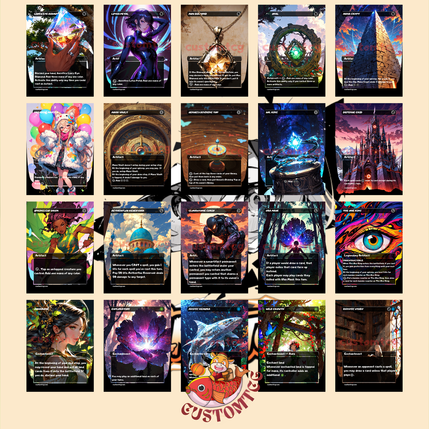 Flubs Framebreak Commander Deck
