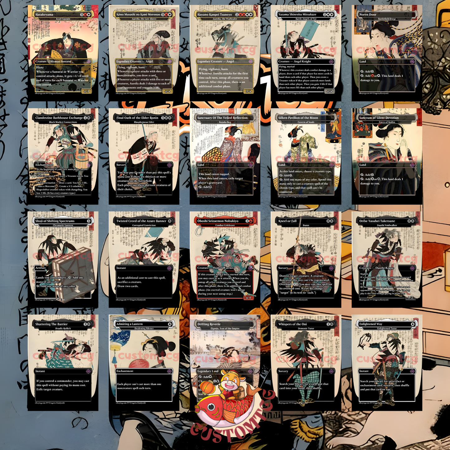 Samurai Custom Deck