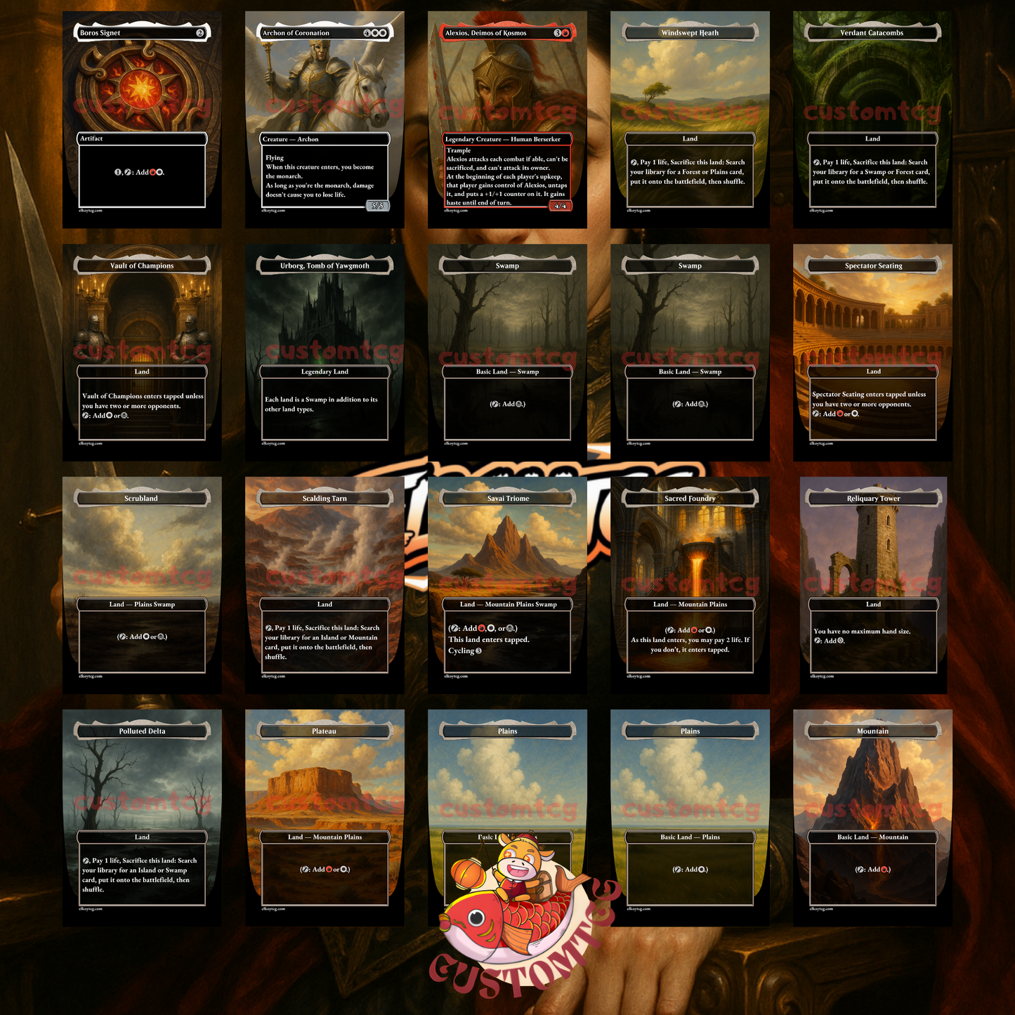 Queen Marchesa Custom Deck