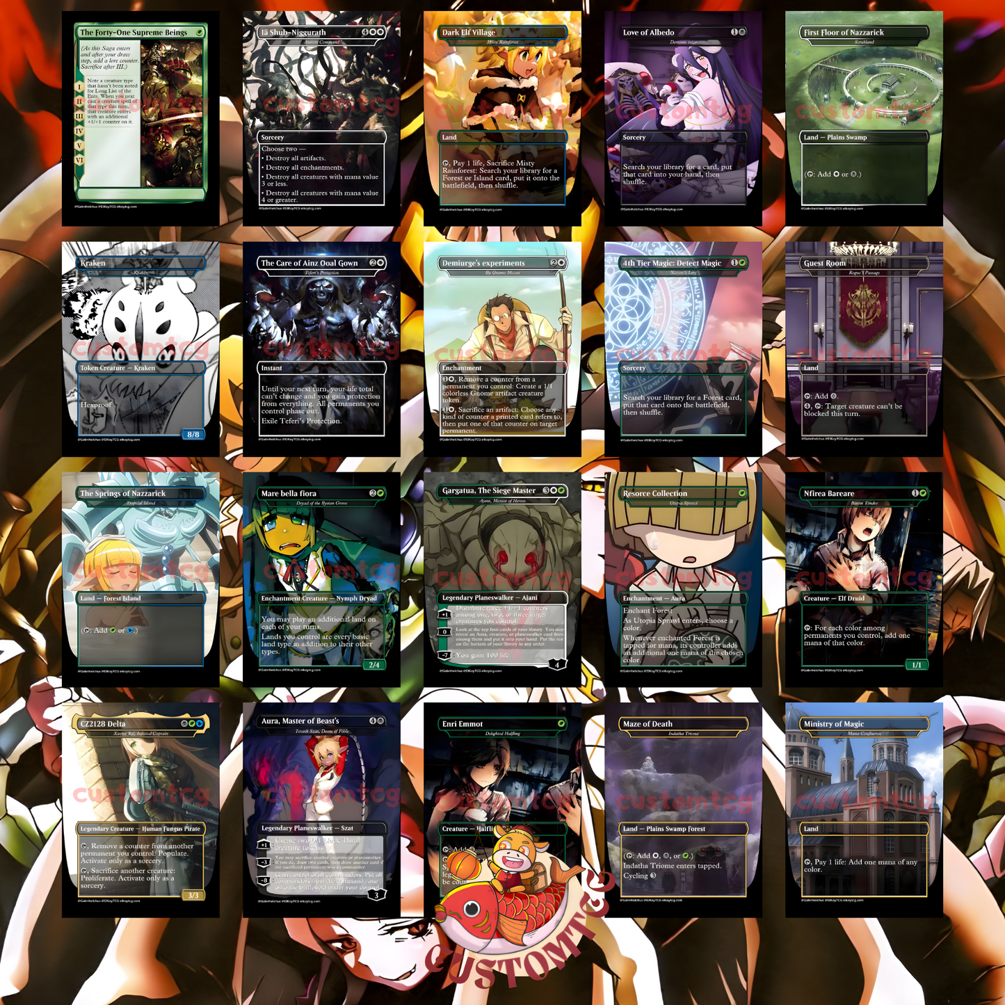 Overlord V2.0 Commander Deck