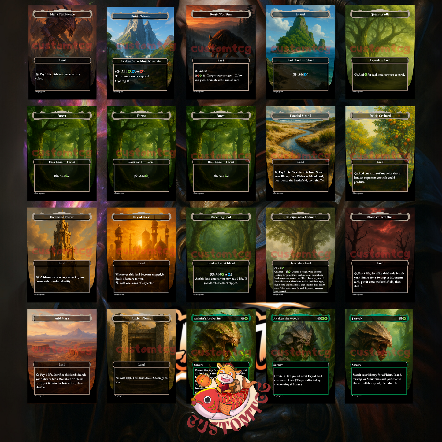 Magus Lucea Kane Custom Deck