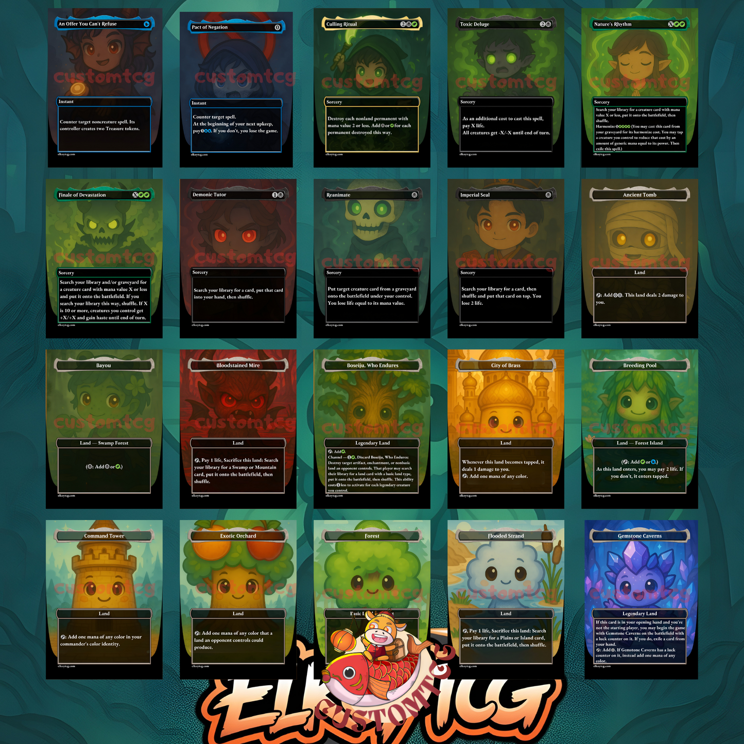 The Wise Mothman Custom Deck