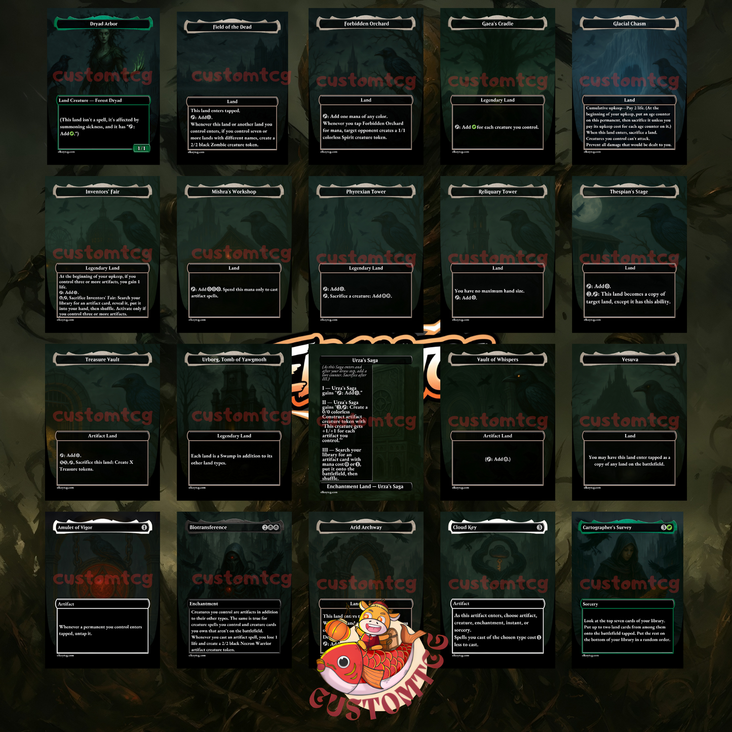 Redmaw – Custom Deck