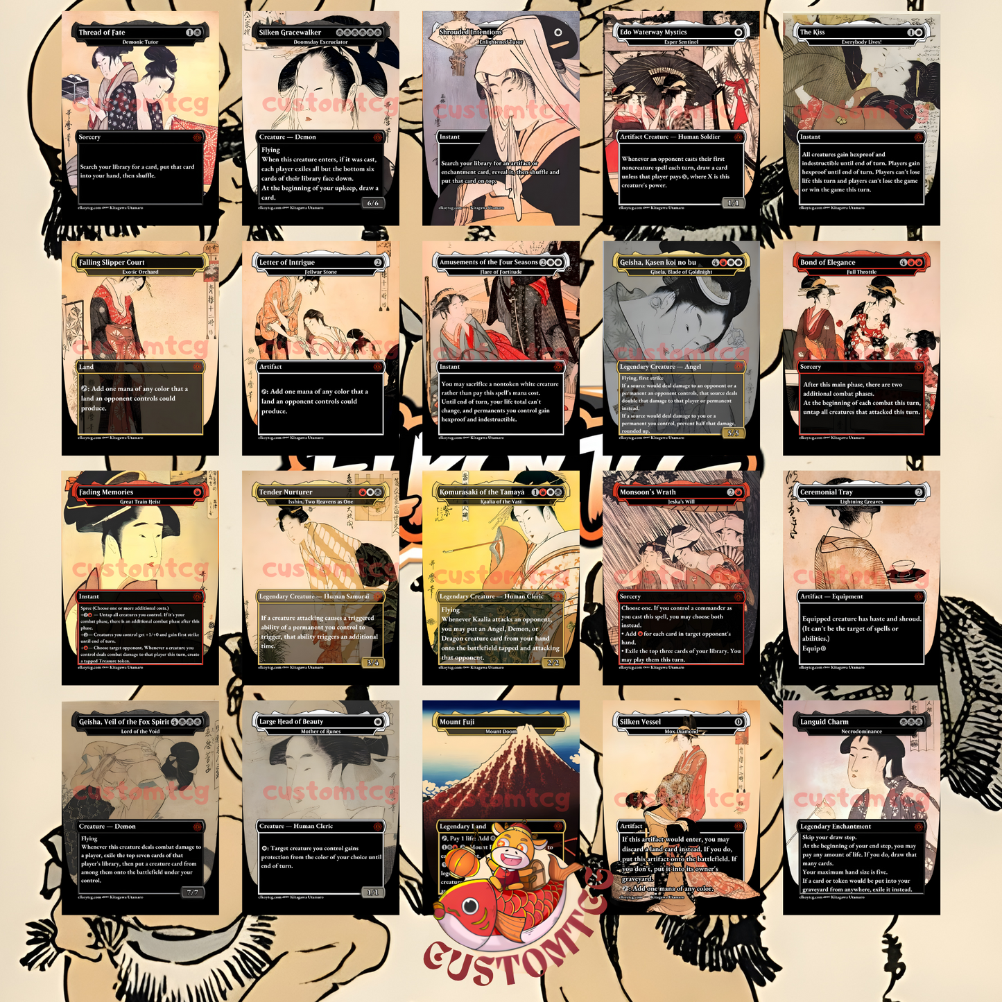 Geisha Court – Custom Deck