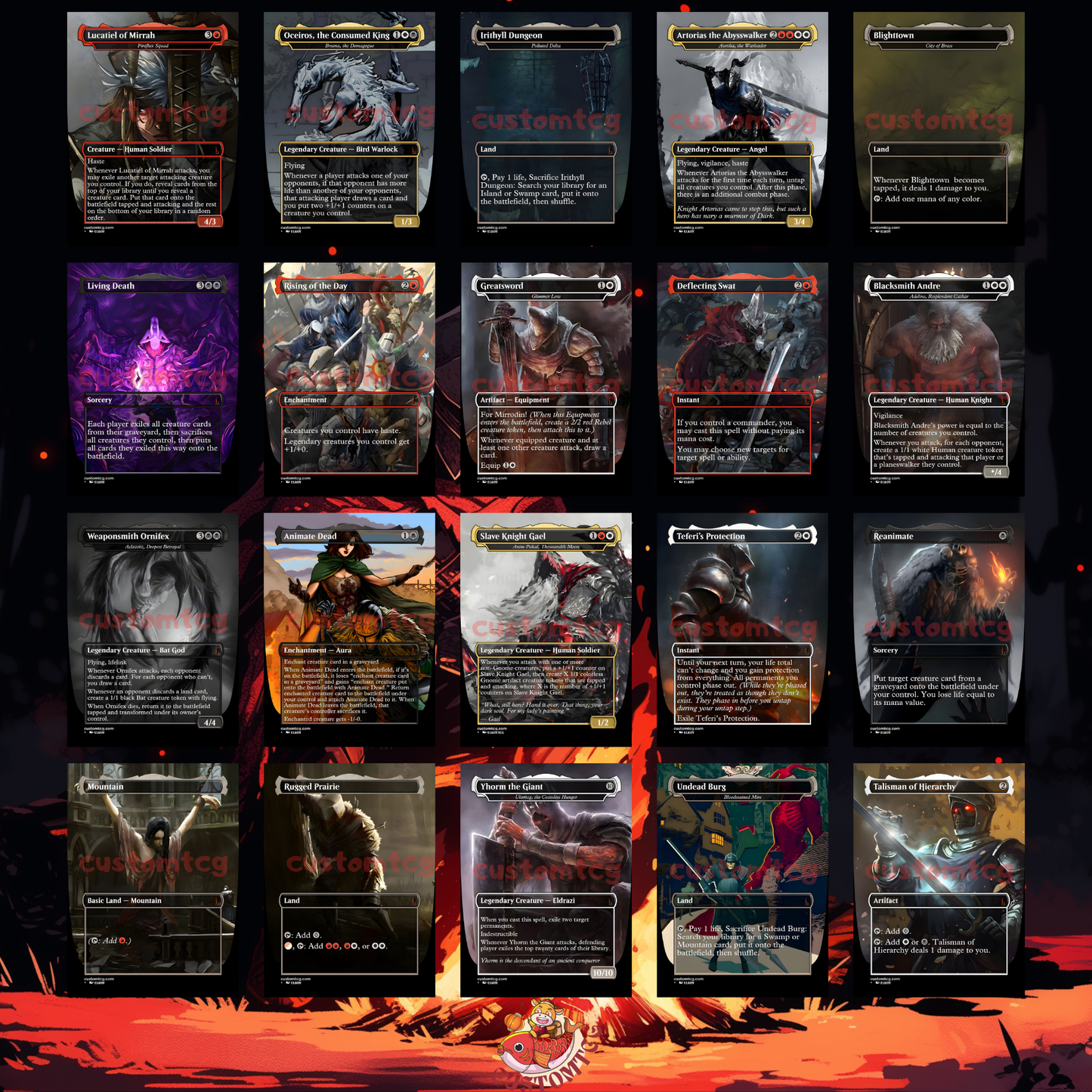 Dark Souls Commander Deck