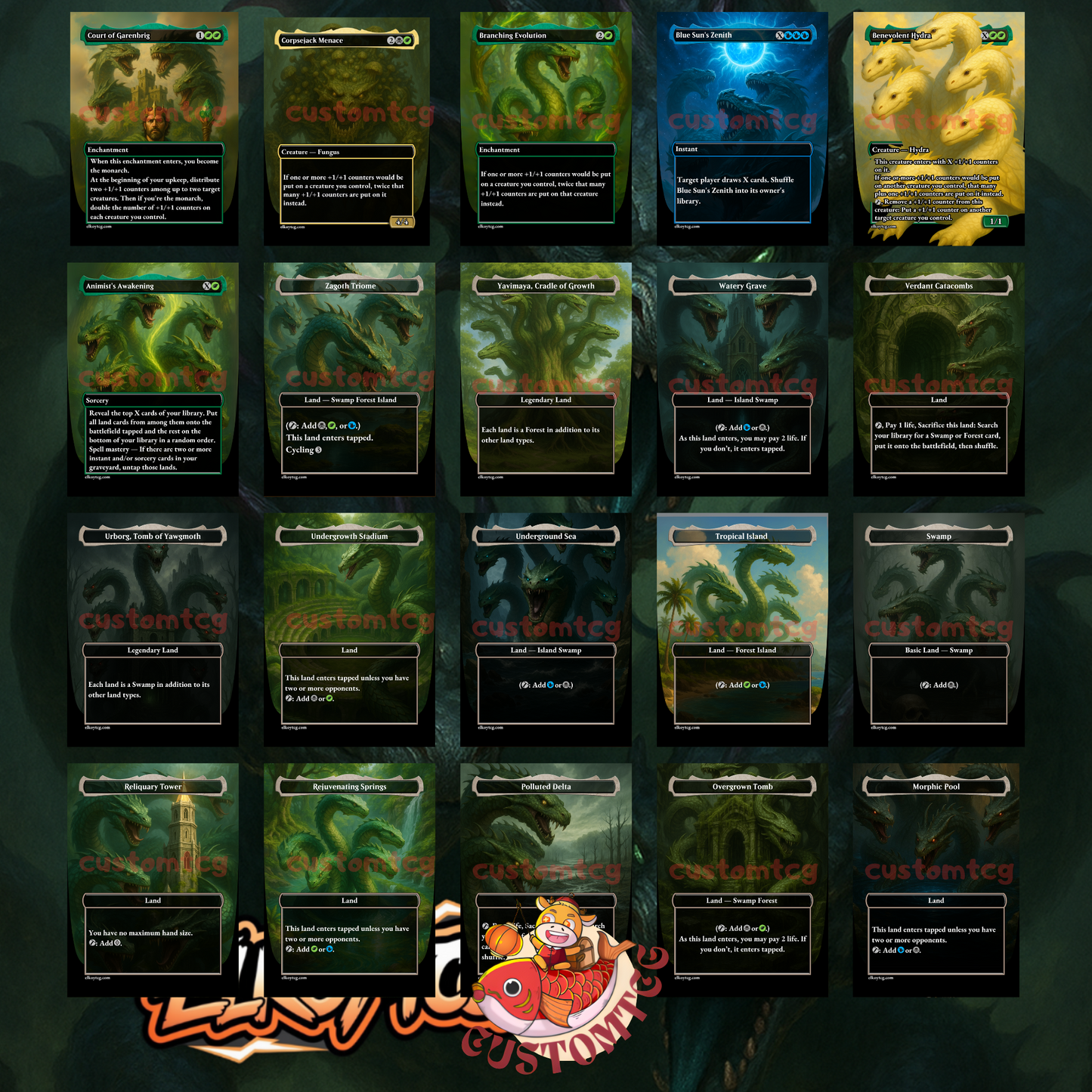 Zaxara, the Exemplary Custom Deck