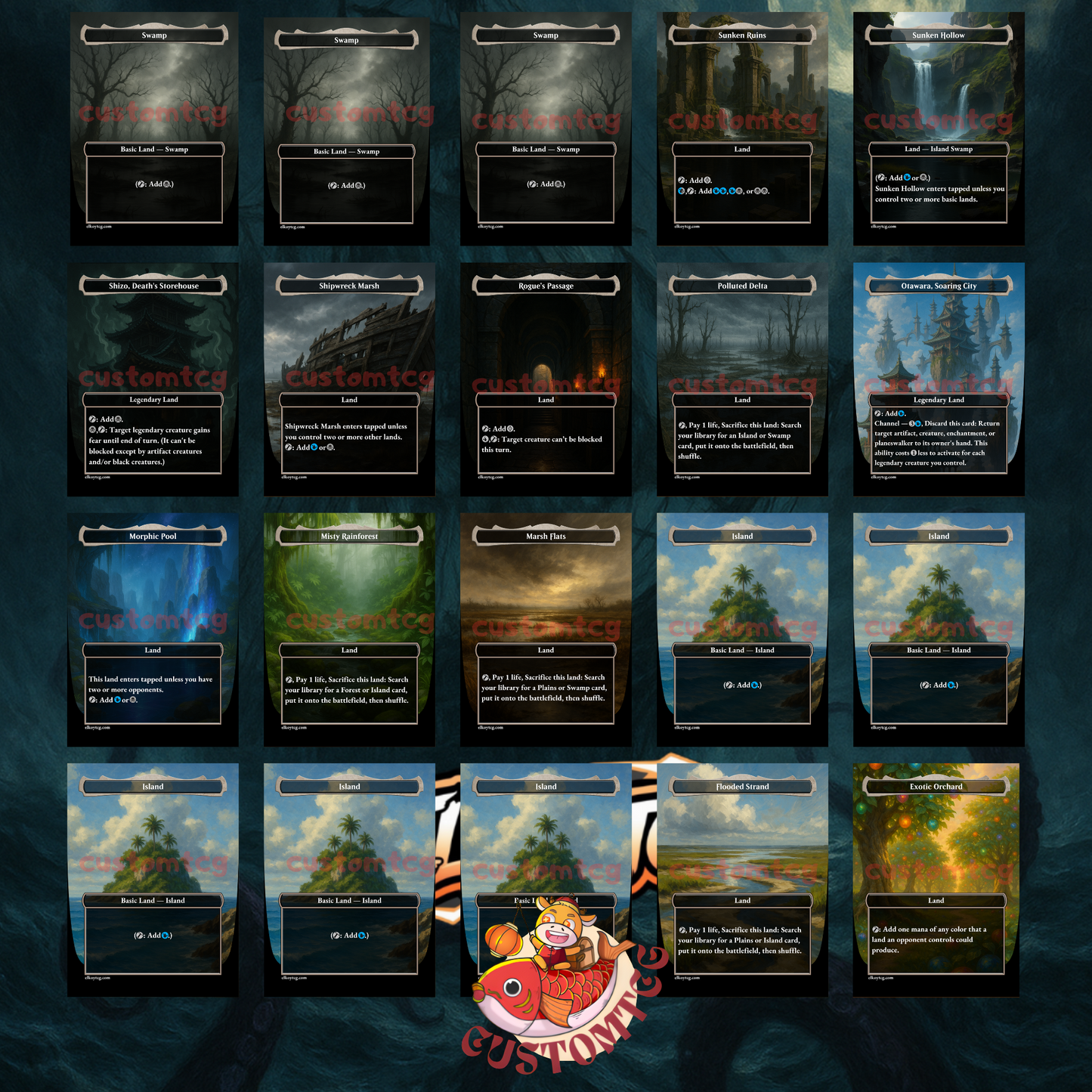Captain N'ghathrod Custom Deck