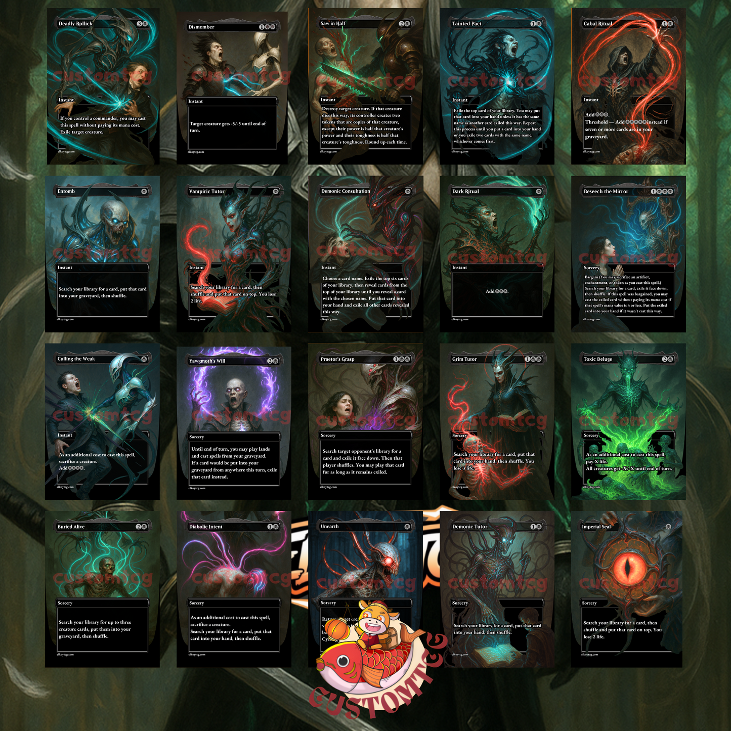 Sephiroth, Fabled SOLDIER Custom Deck