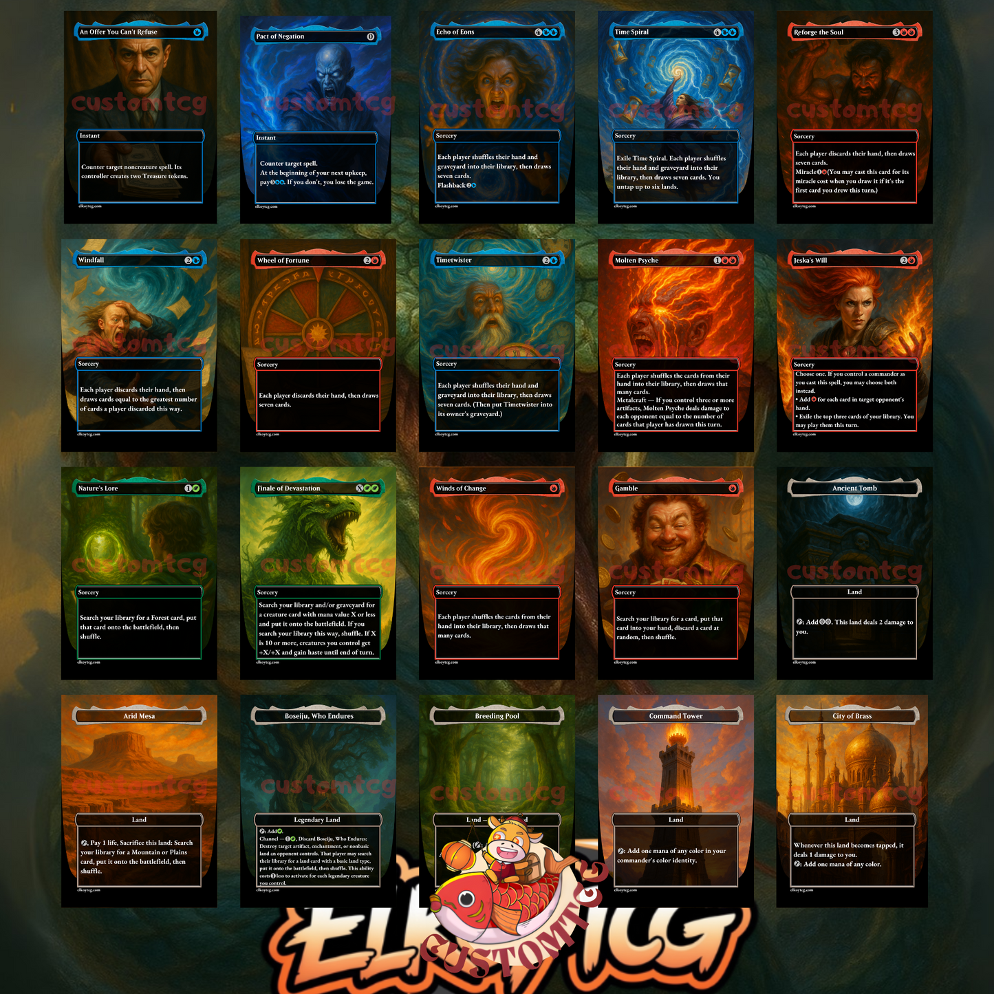 Xyris, the Writhing Storm Custom Deck